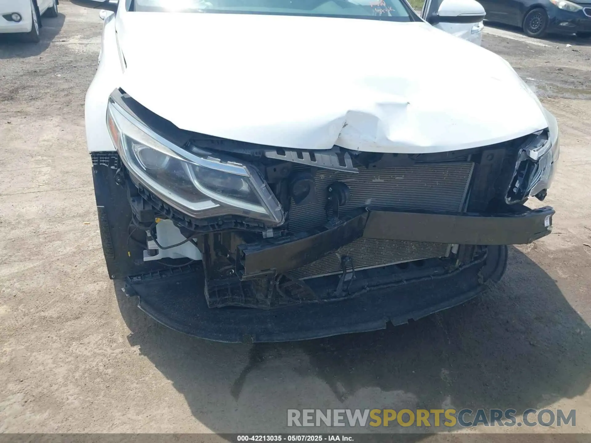6 Photograph of a damaged car 5XXGT4L35KG338918 KIA OPTIMA 2019