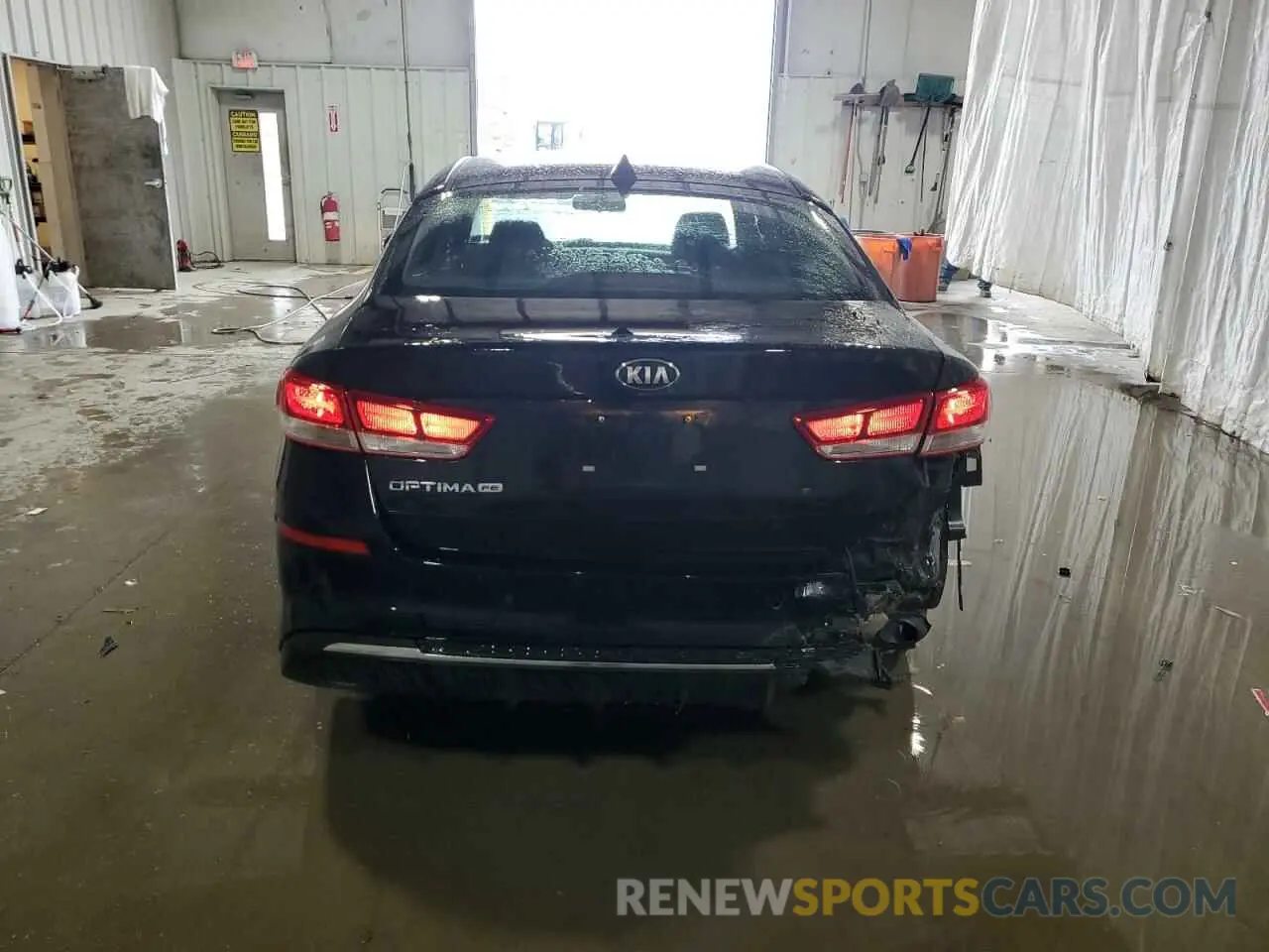 6 Photograph of a damaged car 5XXGT4L35KG340006 KIA OPTIMA 2019
