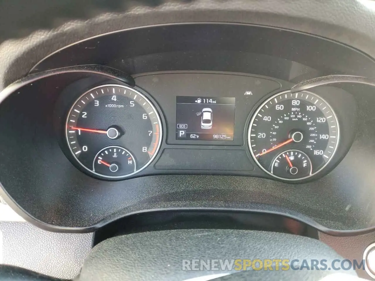9 Photograph of a damaged car 5XXGT4L35KG352902 KIA OPTIMA 2019