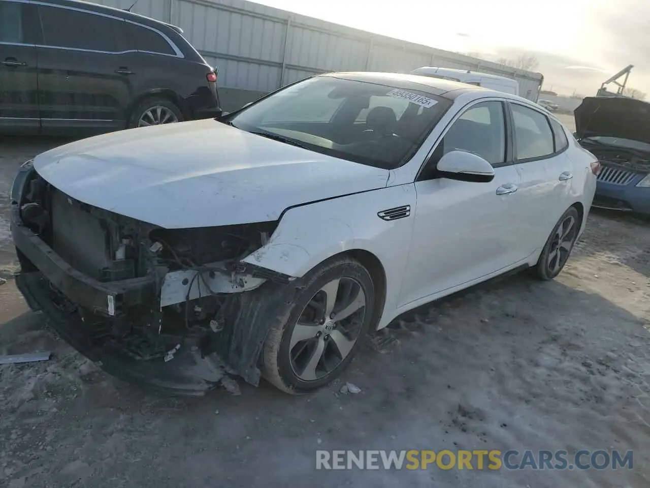 1 Photograph of a damaged car 5XXGT4L35KG371174 KIA OPTIMA 2019