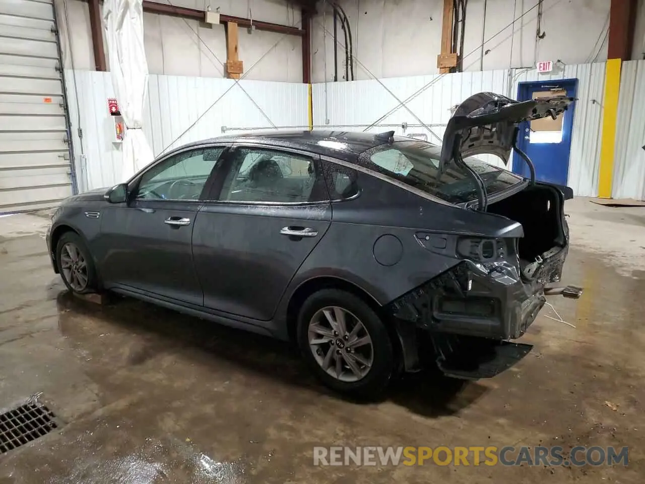 2 Photograph of a damaged car 5XXGT4L35KG377685 KIA OPTIMA 2019