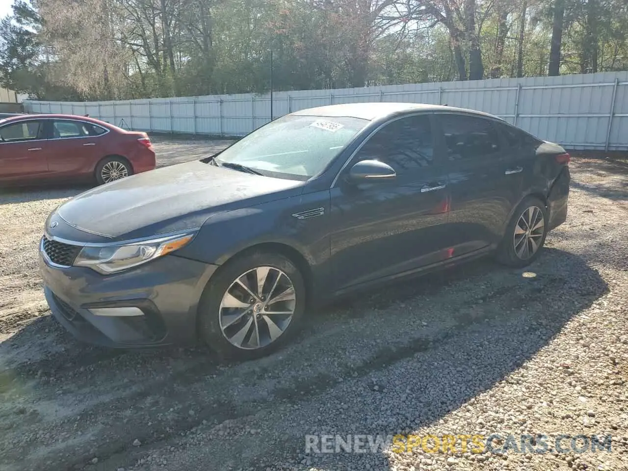 1 Photograph of a damaged car 5XXGT4L36KG282553 KIA OPTIMA 2019
