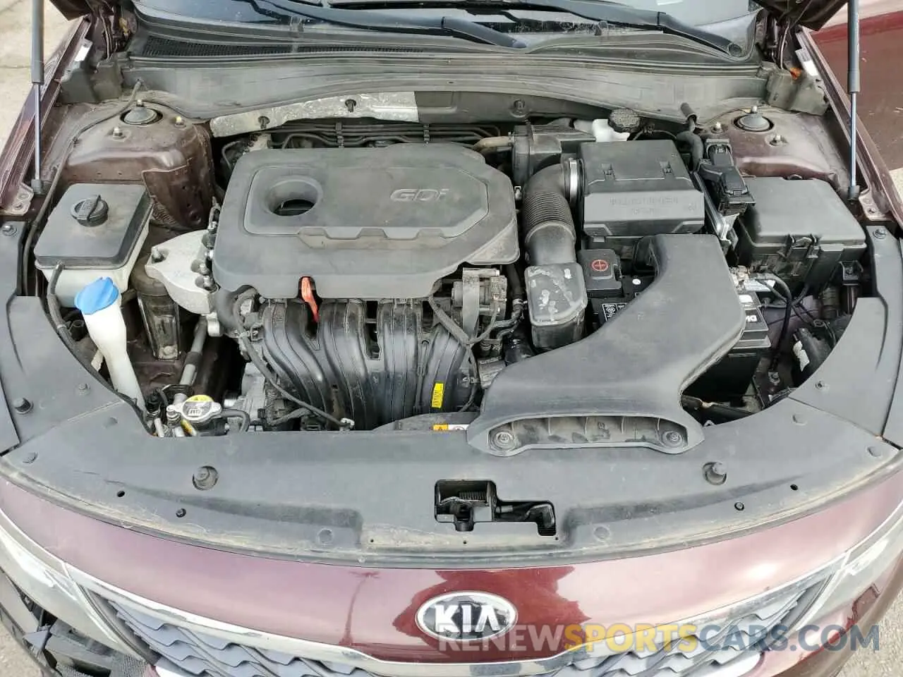 13 Photograph of a damaged car 5XXGT4L36KG321318 KIA OPTIMA 2019