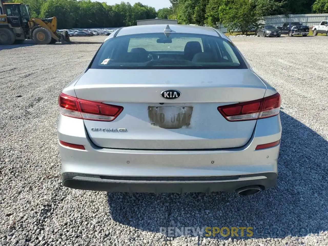 6 Фотография поврежденного автомобиля 5XXGT4L36KG336918 KIA OPTIMA 2019