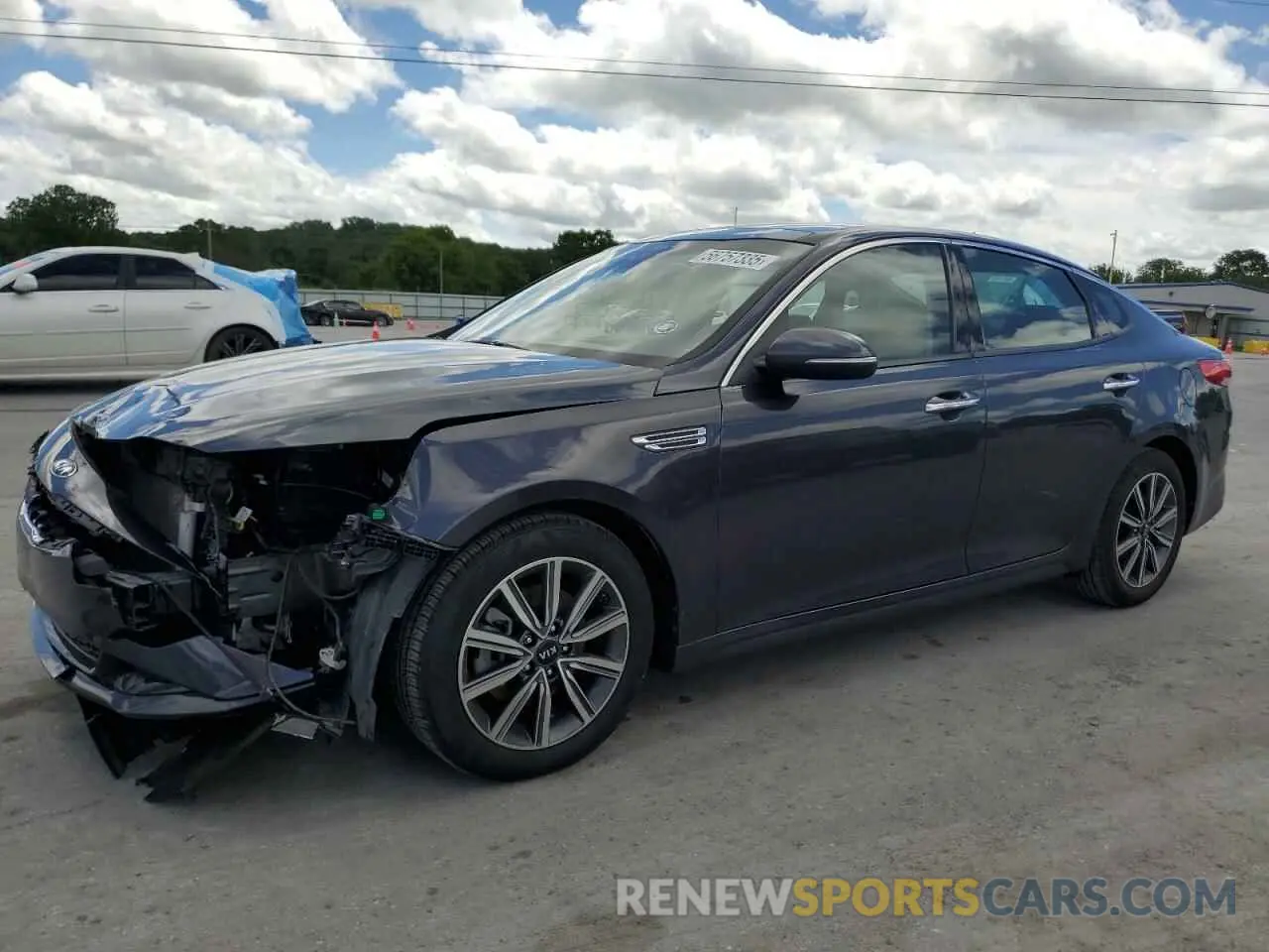 1 Photograph of a damaged car 5XXGT4L37KG309372 KIA OPTIMA 2019