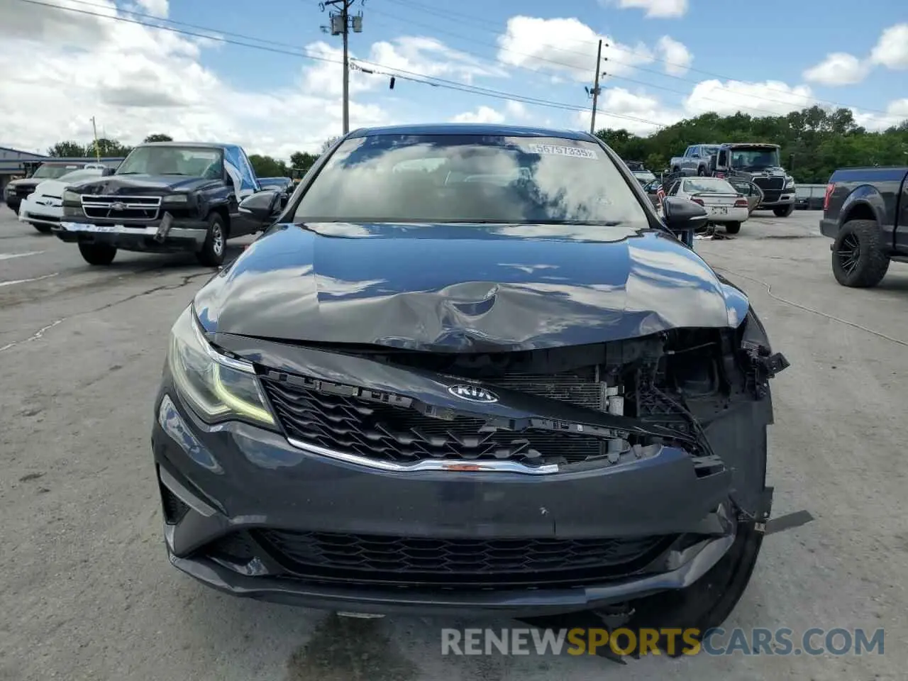 5 Photograph of a damaged car 5XXGT4L37KG309372 KIA OPTIMA 2019