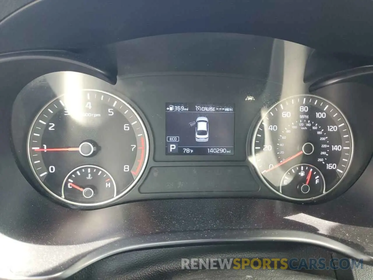 9 Photograph of a damaged car 5XXGT4L37KG309372 KIA OPTIMA 2019