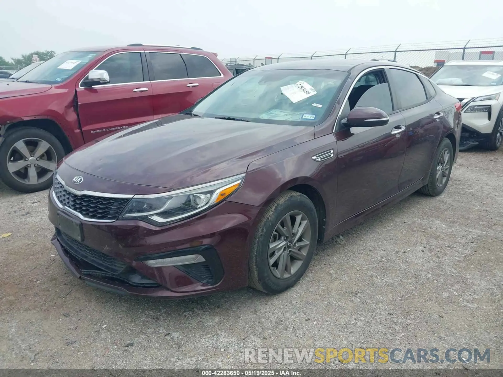 2 Photograph of a damaged car 5XXGT4L37KG336118 KIA OPTIMA 2019