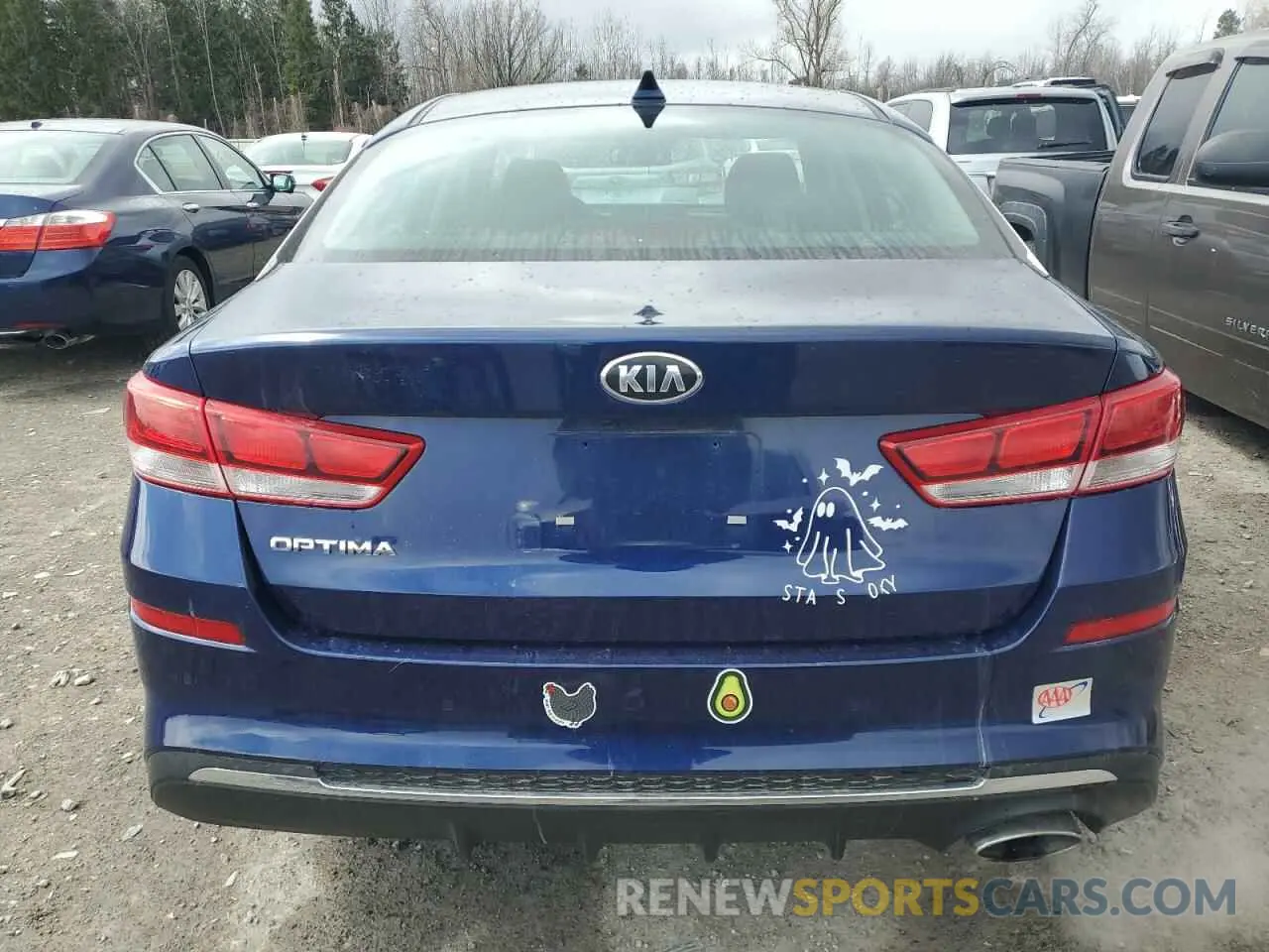 6 Photograph of a damaged car 5XXGT4L37KG359365 KIA OPTIMA 2019