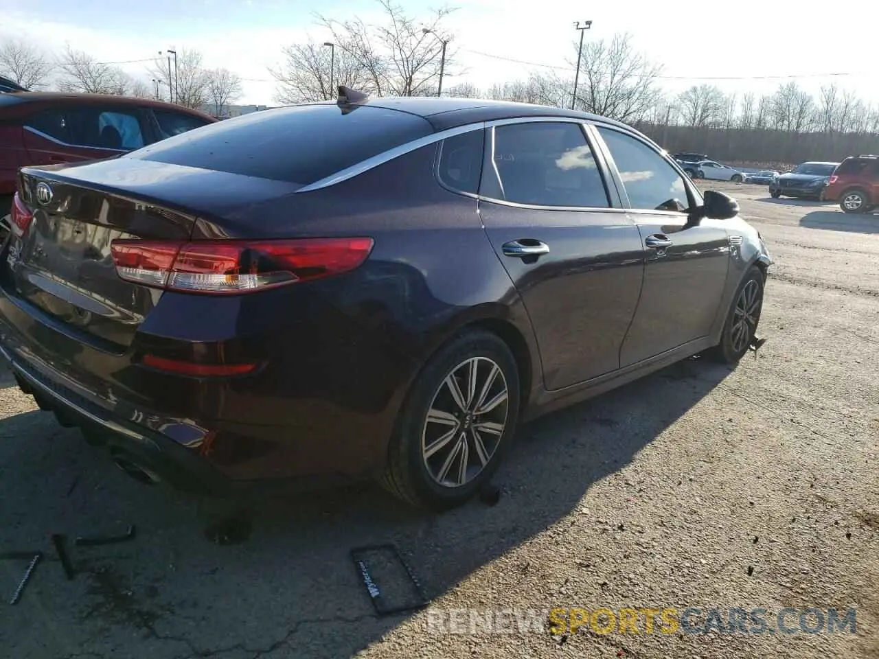 3 Photograph of a damaged car 5XXGT4L37KG363058 KIA OPTIMA 2019