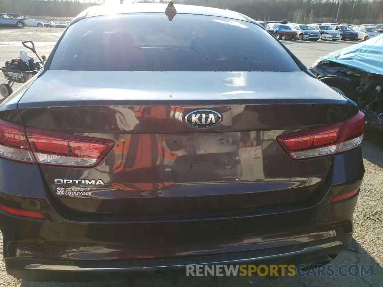 6 Photograph of a damaged car 5XXGT4L37KG363058 KIA OPTIMA 2019