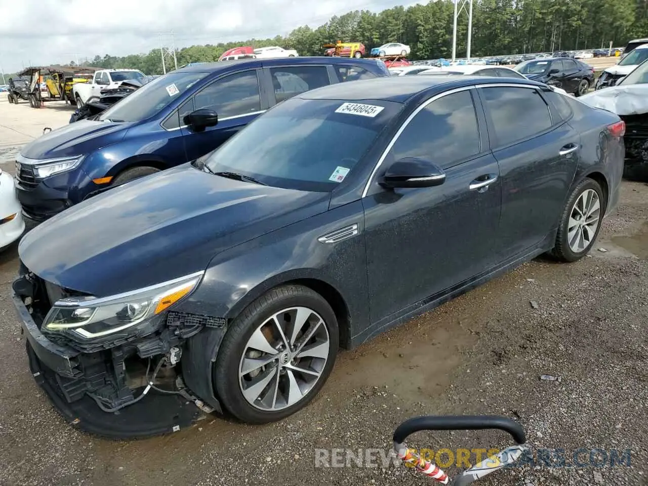 1 Photograph of a damaged car 5XXGT4L38KG280111 KIA OPTIMA 2019