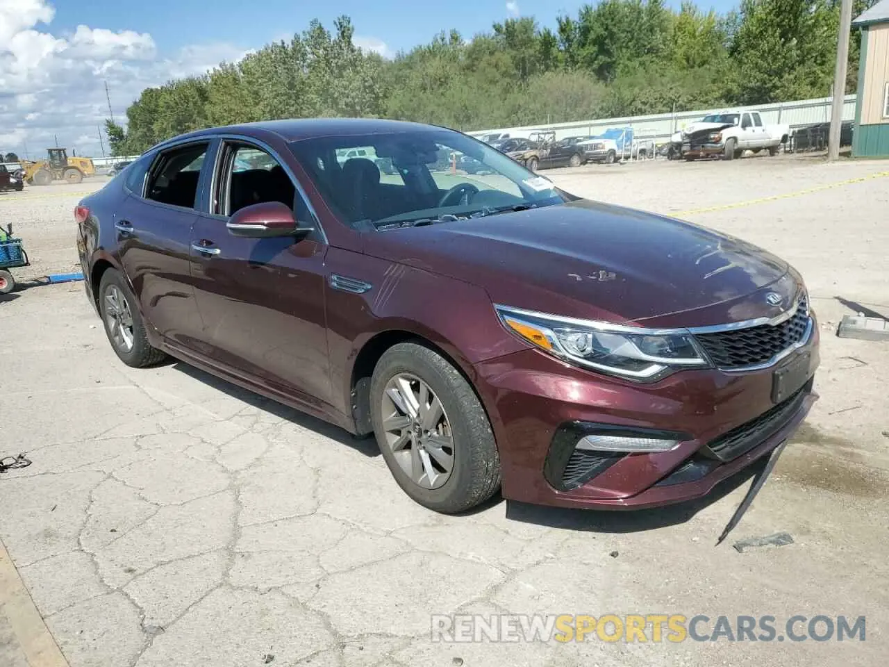 4 Photograph of a damaged car 5XXGT4L38KG294896 KIA OPTIMA 2019