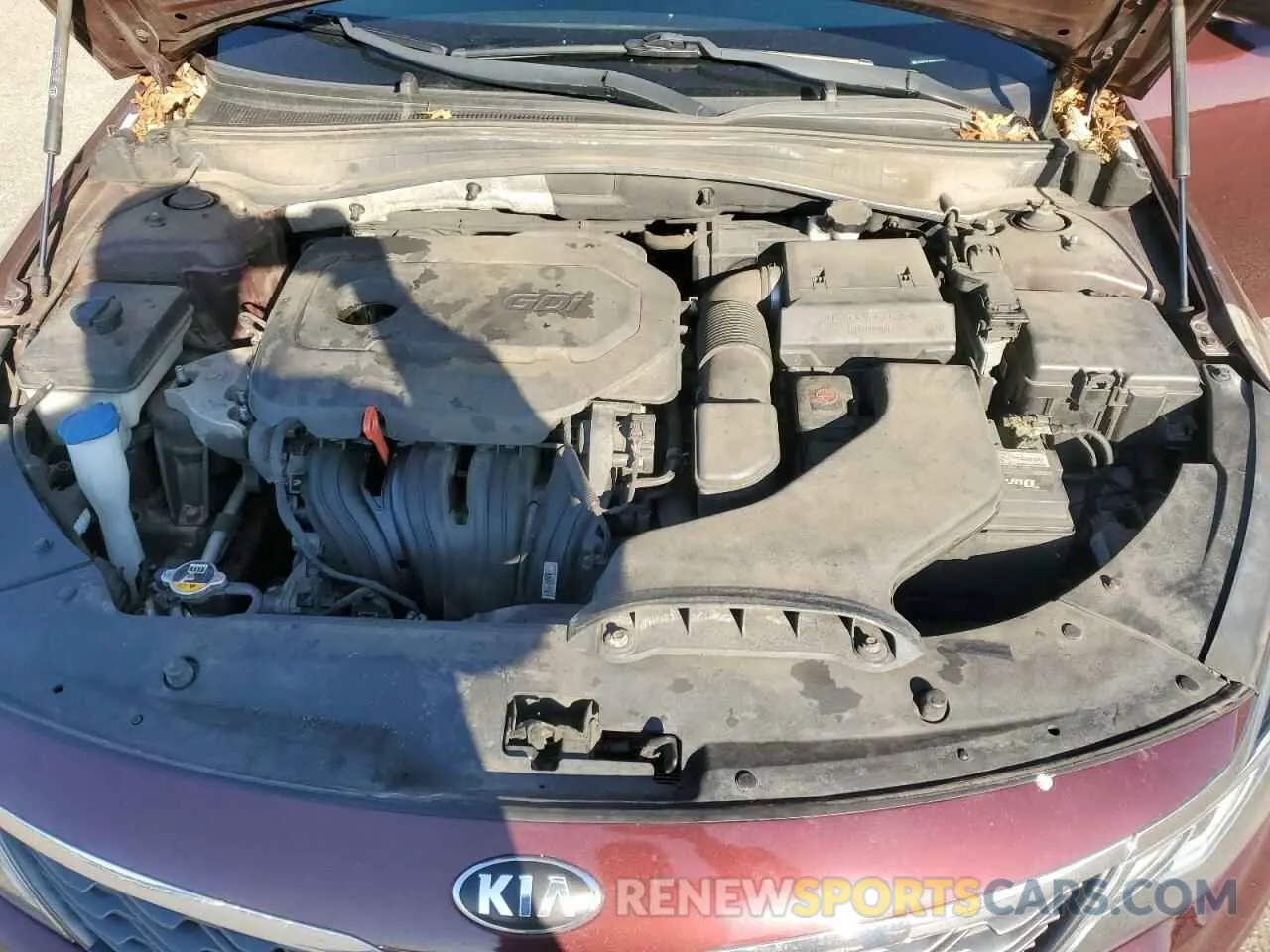 12 Photograph of a damaged car 5XXGT4L38KG317979 KIA OPTIMA 2019