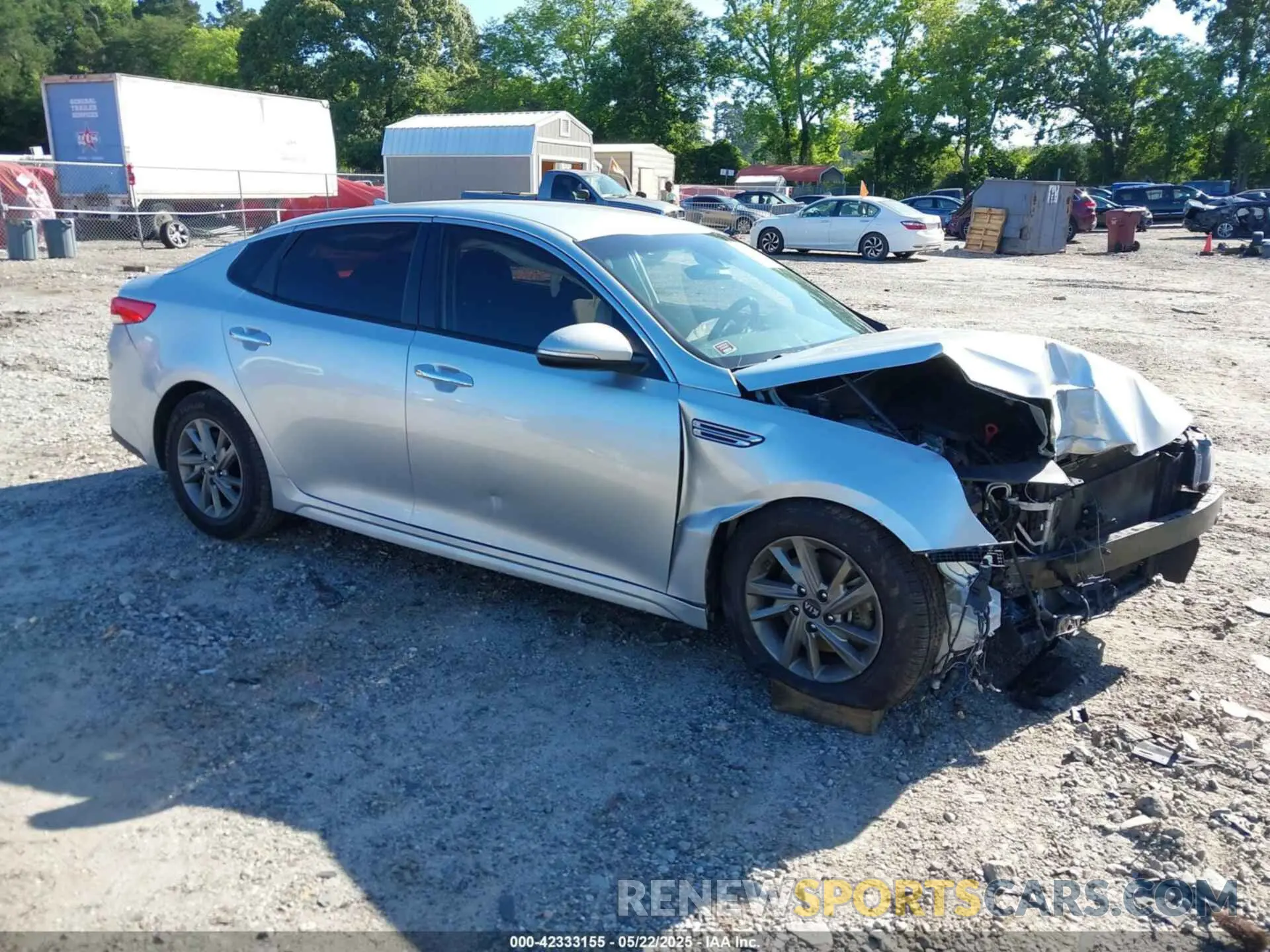 1 Фотография поврежденного автомобиля 5XXGT4L38KG320784 KIA OPTIMA 2019