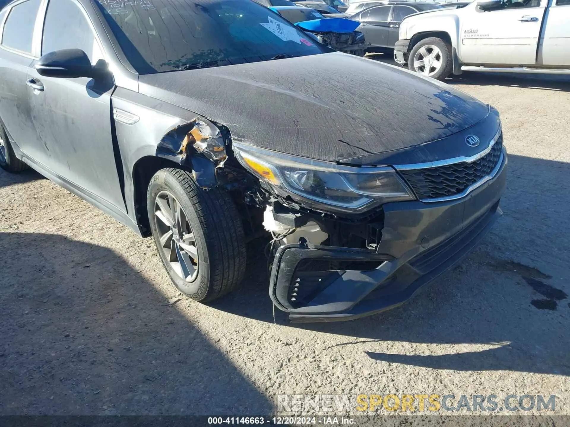 6 Photograph of a damaged car 5XXGT4L38KG324429 KIA OPTIMA 2019