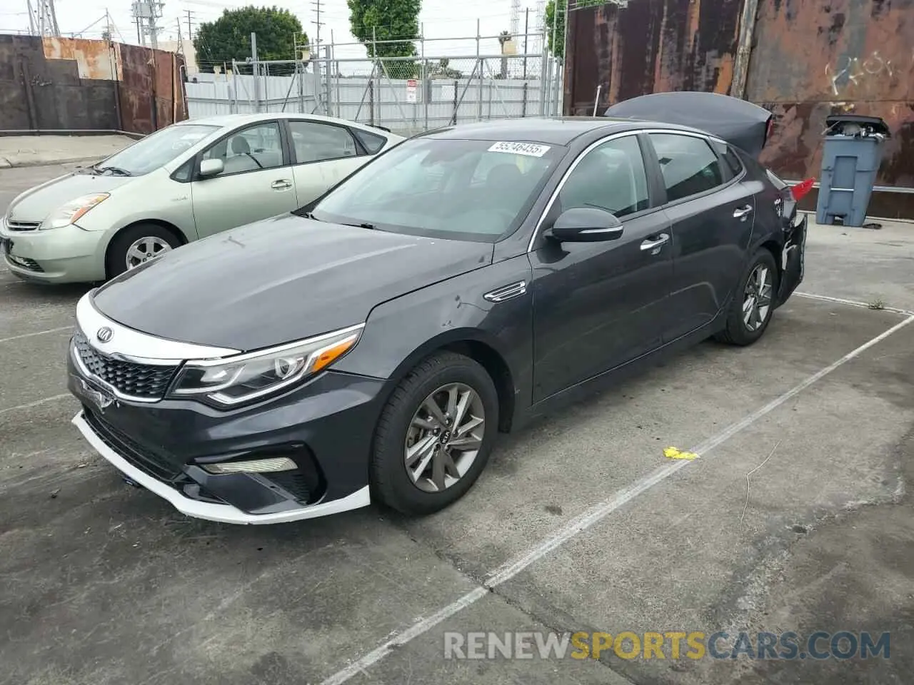 1 Фотография поврежденного автомобиля 5XXGT4L38KG327847 KIA OPTIMA 2019