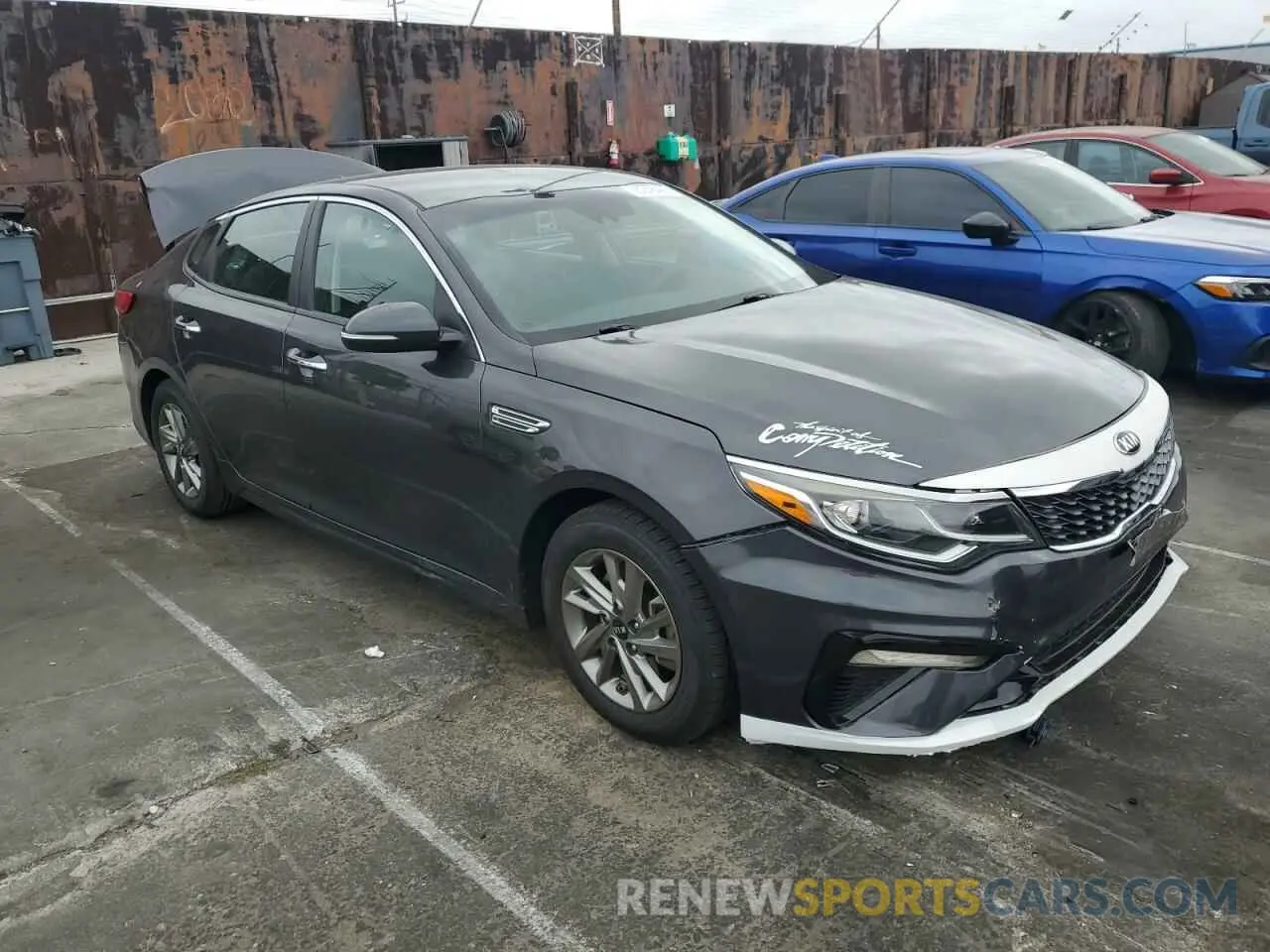 4 Фотография поврежденного автомобиля 5XXGT4L38KG327847 KIA OPTIMA 2019