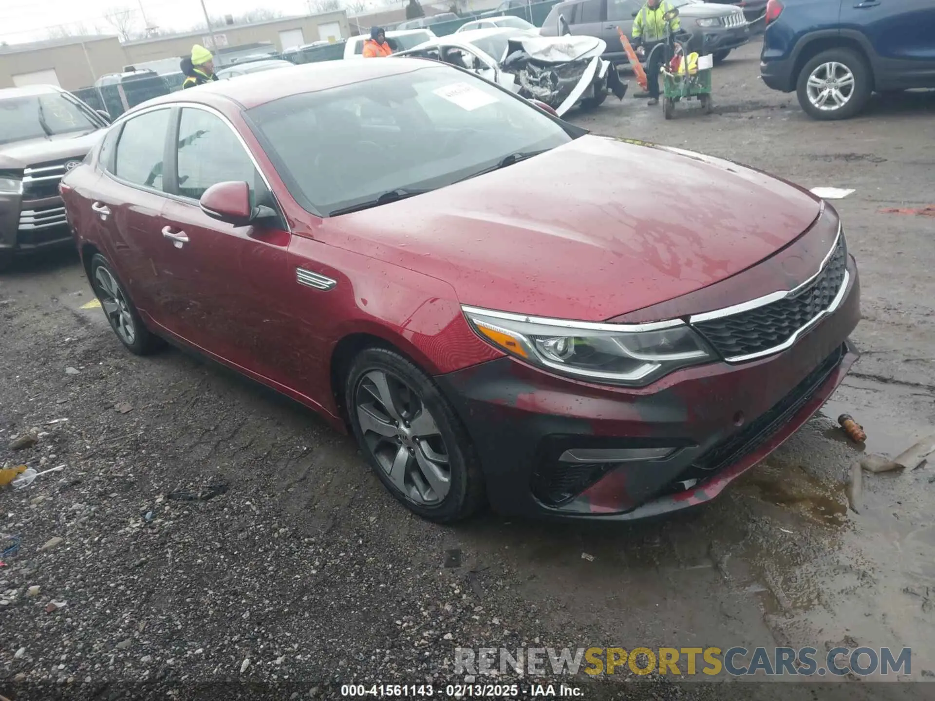 1 Фотография поврежденного автомобиля 5XXGT4L38KG360993 KIA OPTIMA 2019