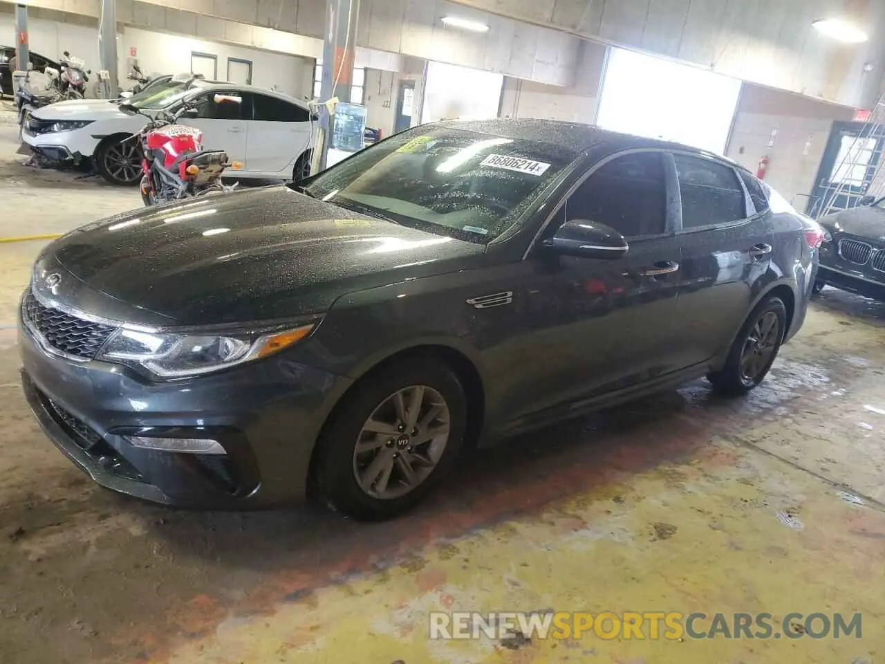 1 Photograph of a damaged car 5XXGT4L38KG378054 KIA OPTIMA 2019