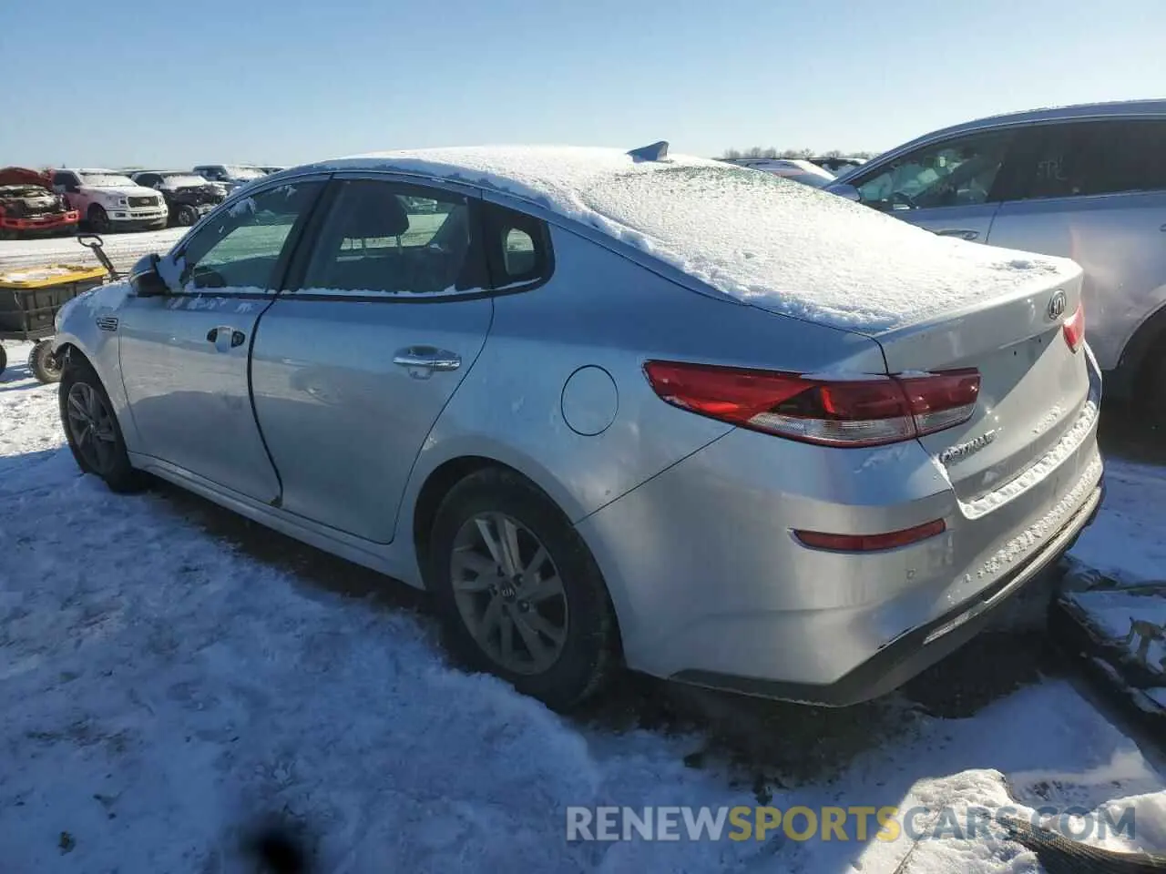 2 Photograph of a damaged car 5XXGT4L39KG287634 KIA OPTIMA 2019