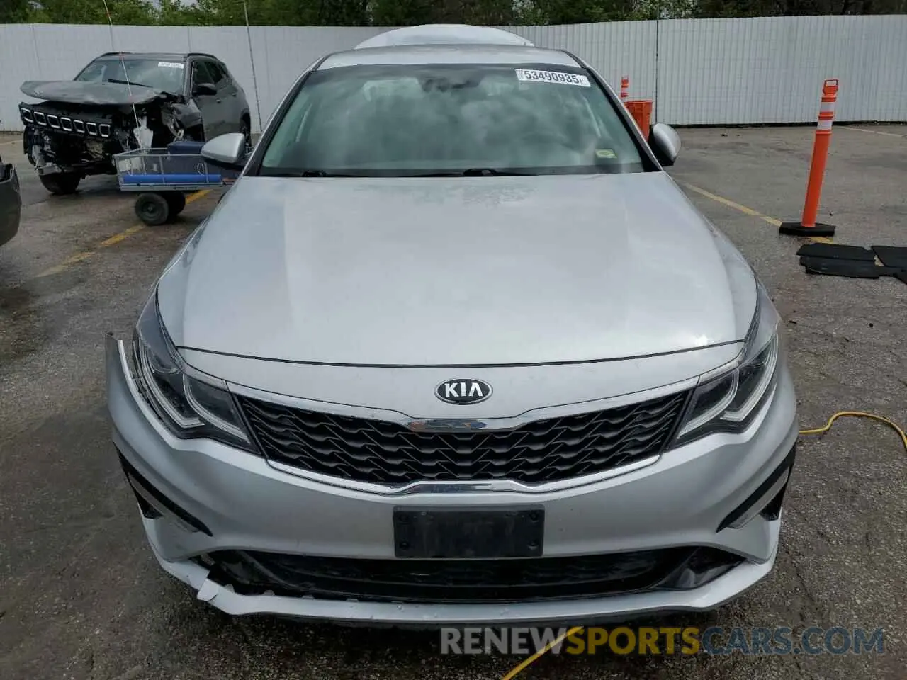5 Photograph of a damaged car 5XXGT4L39KG293210 KIA OPTIMA 2019