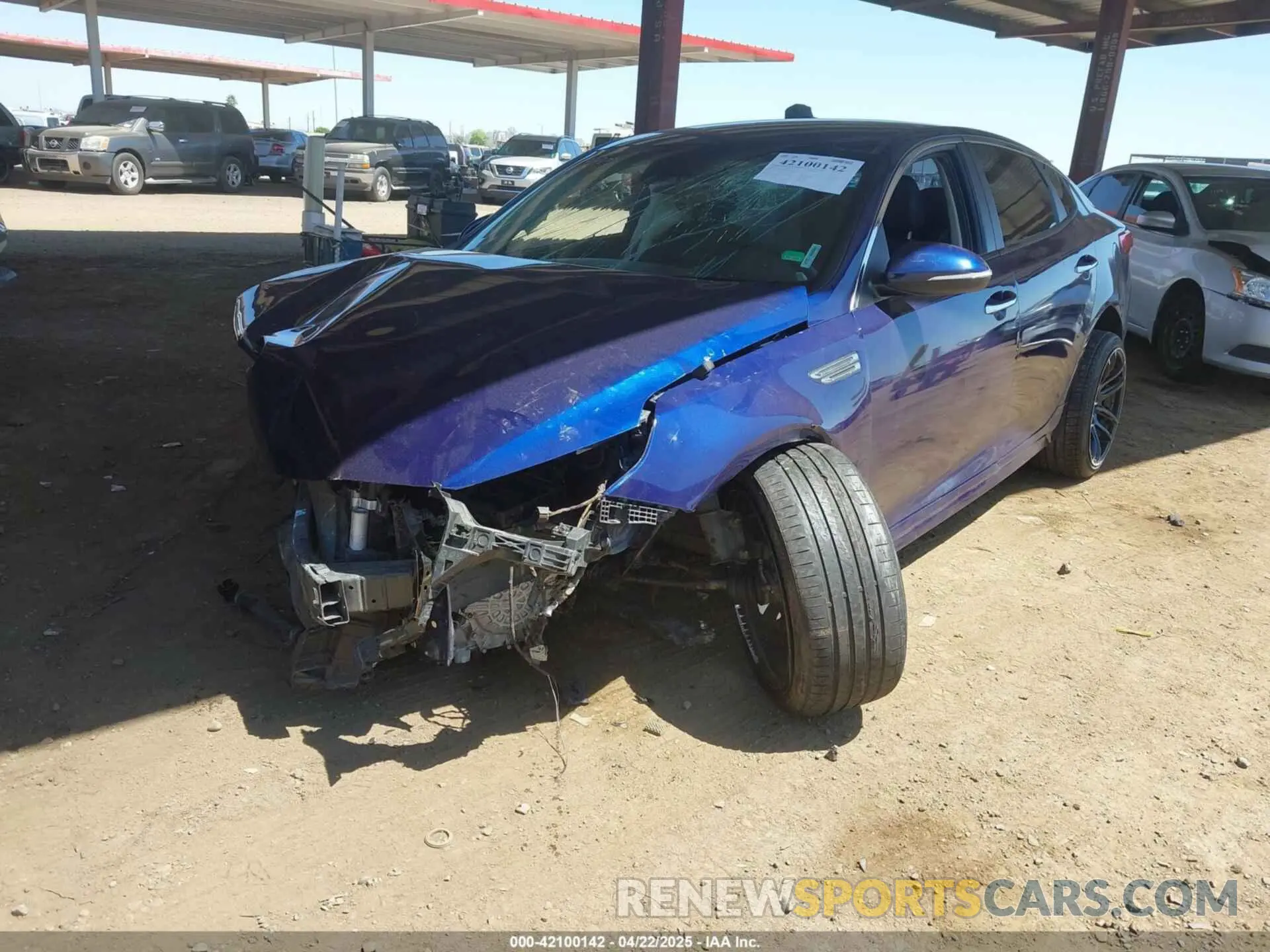 2 Photograph of a damaged car 5XXGT4L39KG304318 KIA OPTIMA 2019