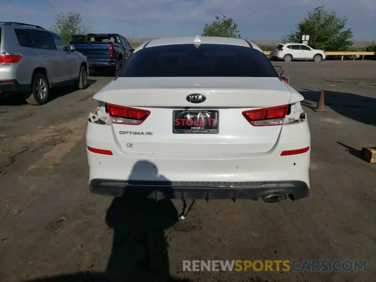 6 Photograph of a damaged car 5XXGT4L39KG318509 KIA OPTIMA 2019