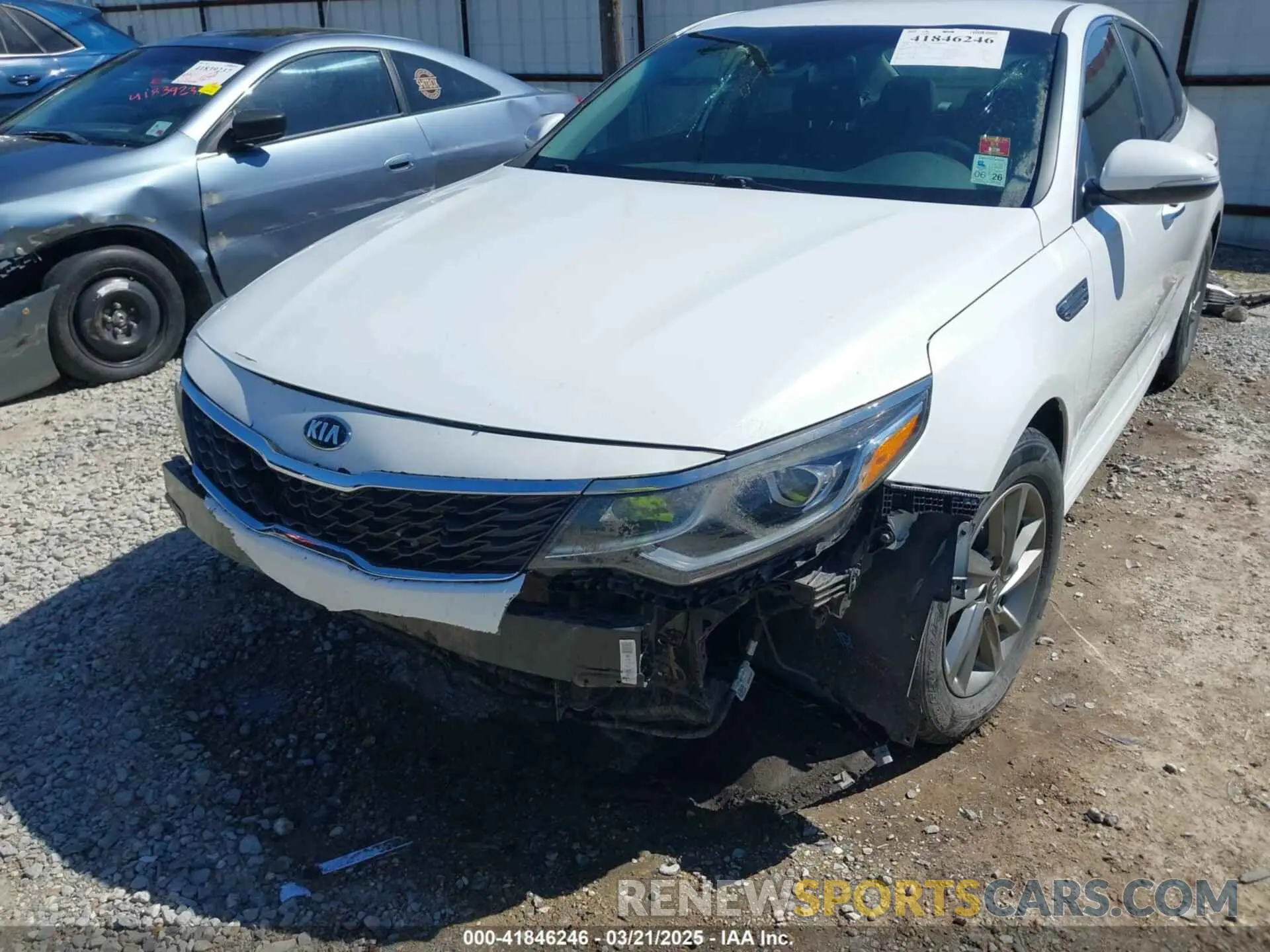 6 Фотография поврежденного автомобиля 5XXGT4L39KG333818 KIA OPTIMA 2019