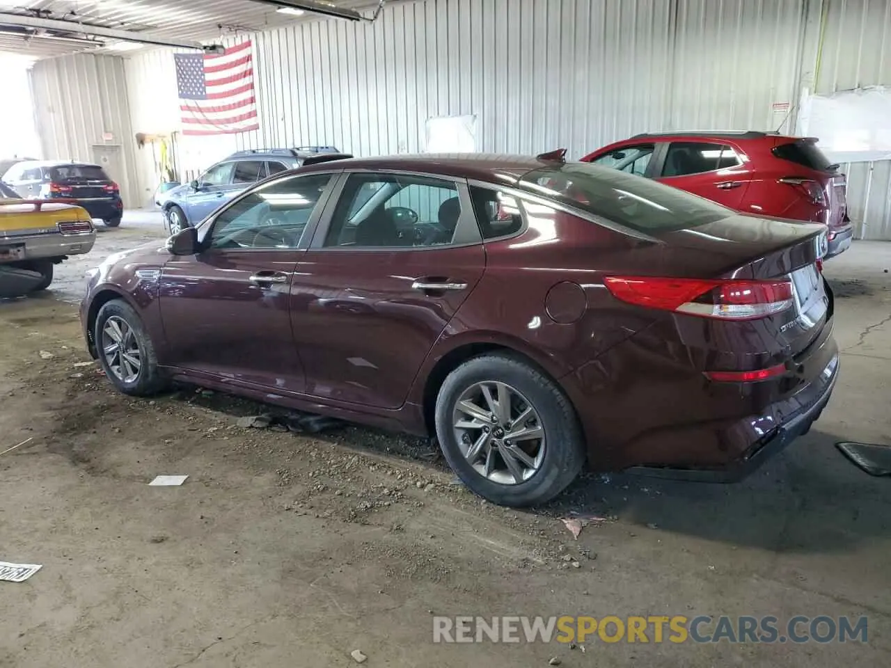 2 Фотография поврежденного автомобиля 5XXGT4L39KG338873 KIA OPTIMA 2019