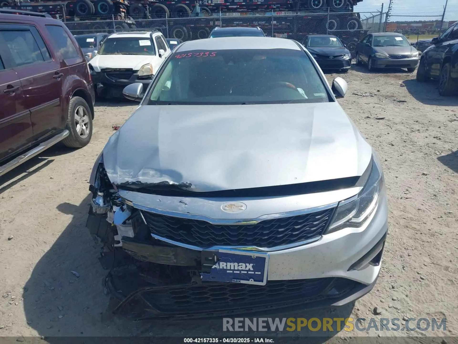 12 Photograph of a damaged car 5XXGT4L39KG340865 KIA OPTIMA 2019