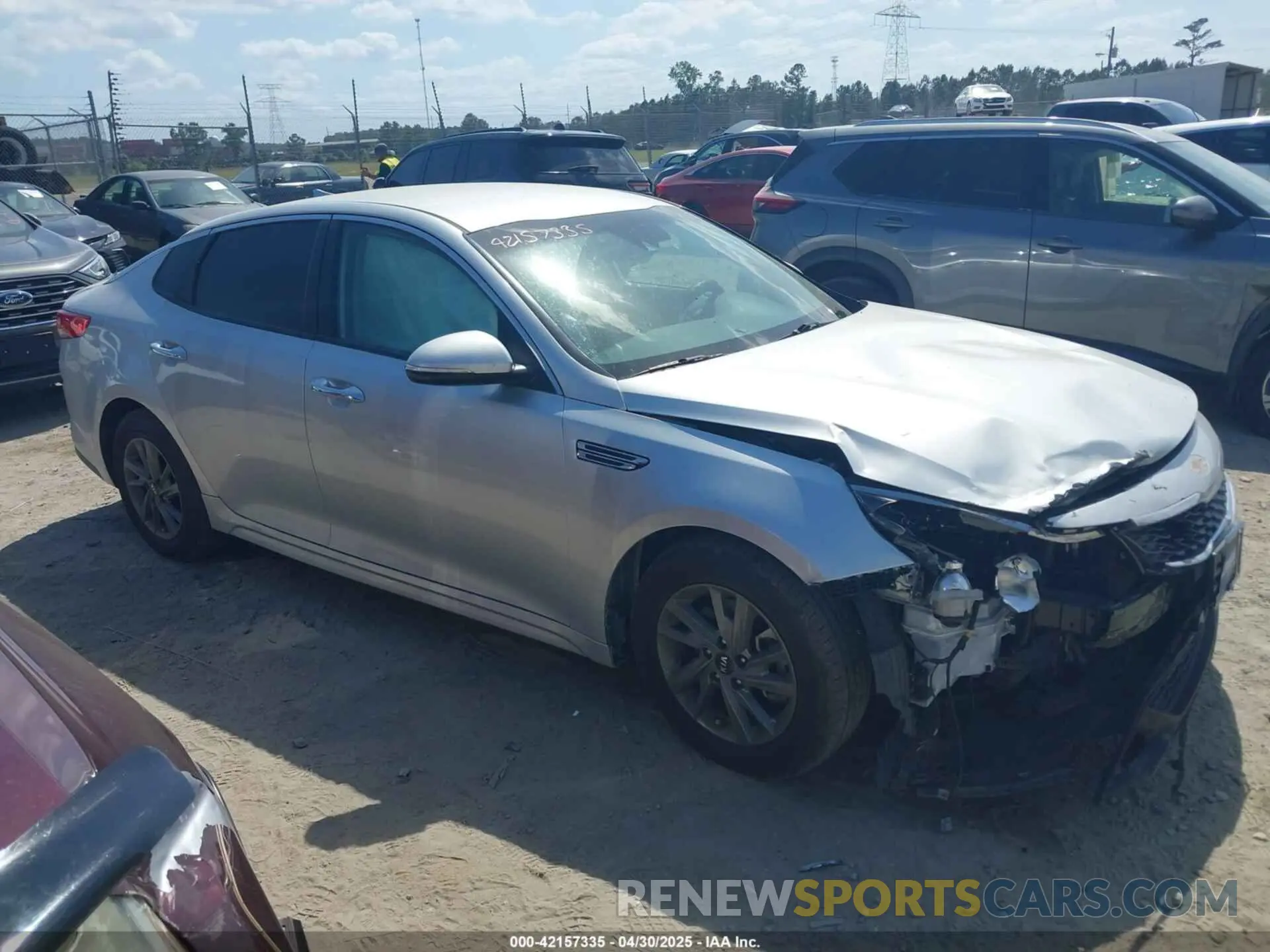 13 Photograph of a damaged car 5XXGT4L39KG340865 KIA OPTIMA 2019