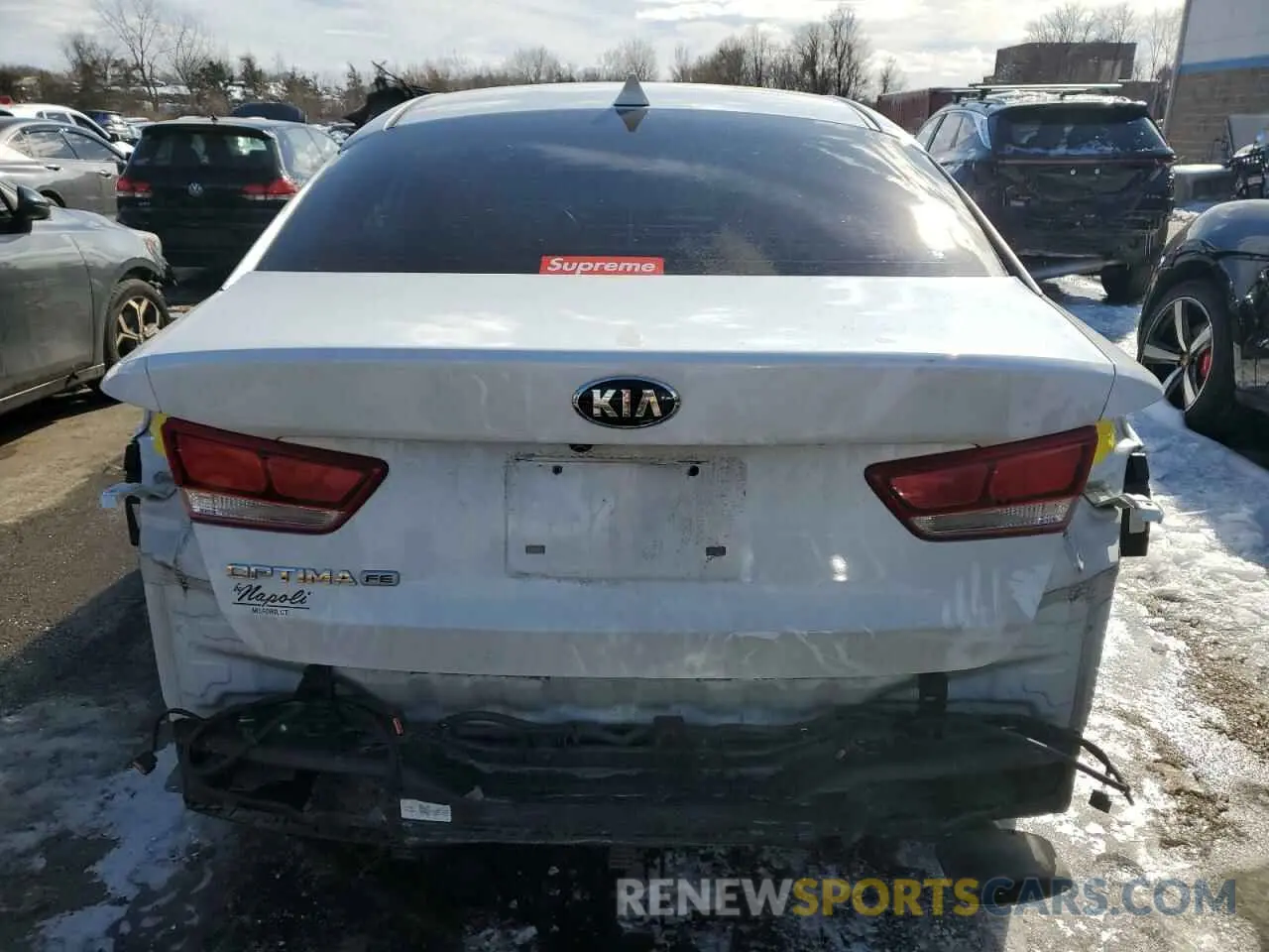 6 Photograph of a damaged car 5XXGT4L39KG346181 KIA OPTIMA 2019