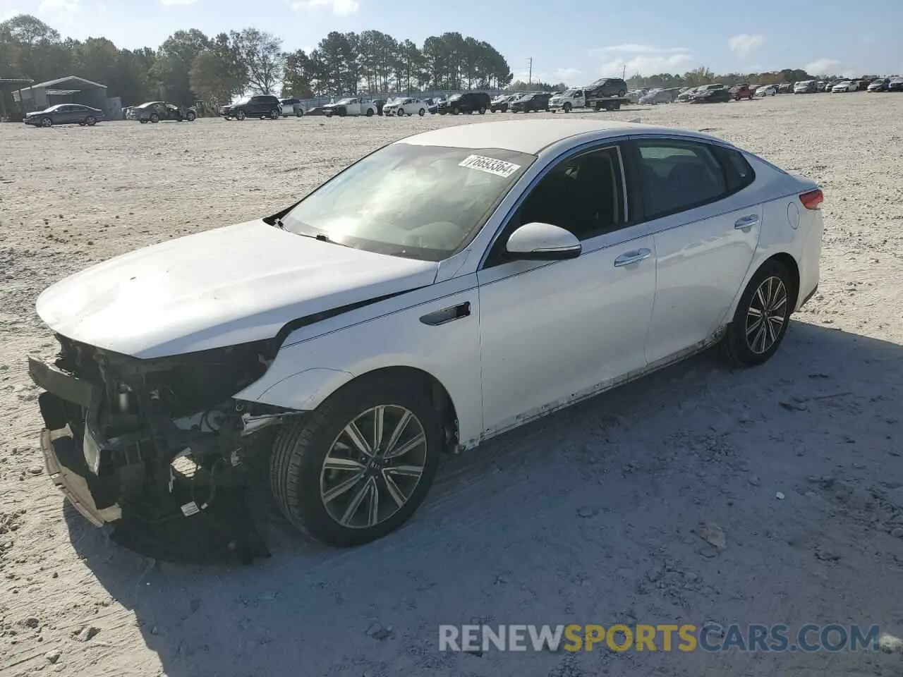 1 Photograph of a damaged car 5XXGT4L39KG358993 KIA OPTIMA 2019