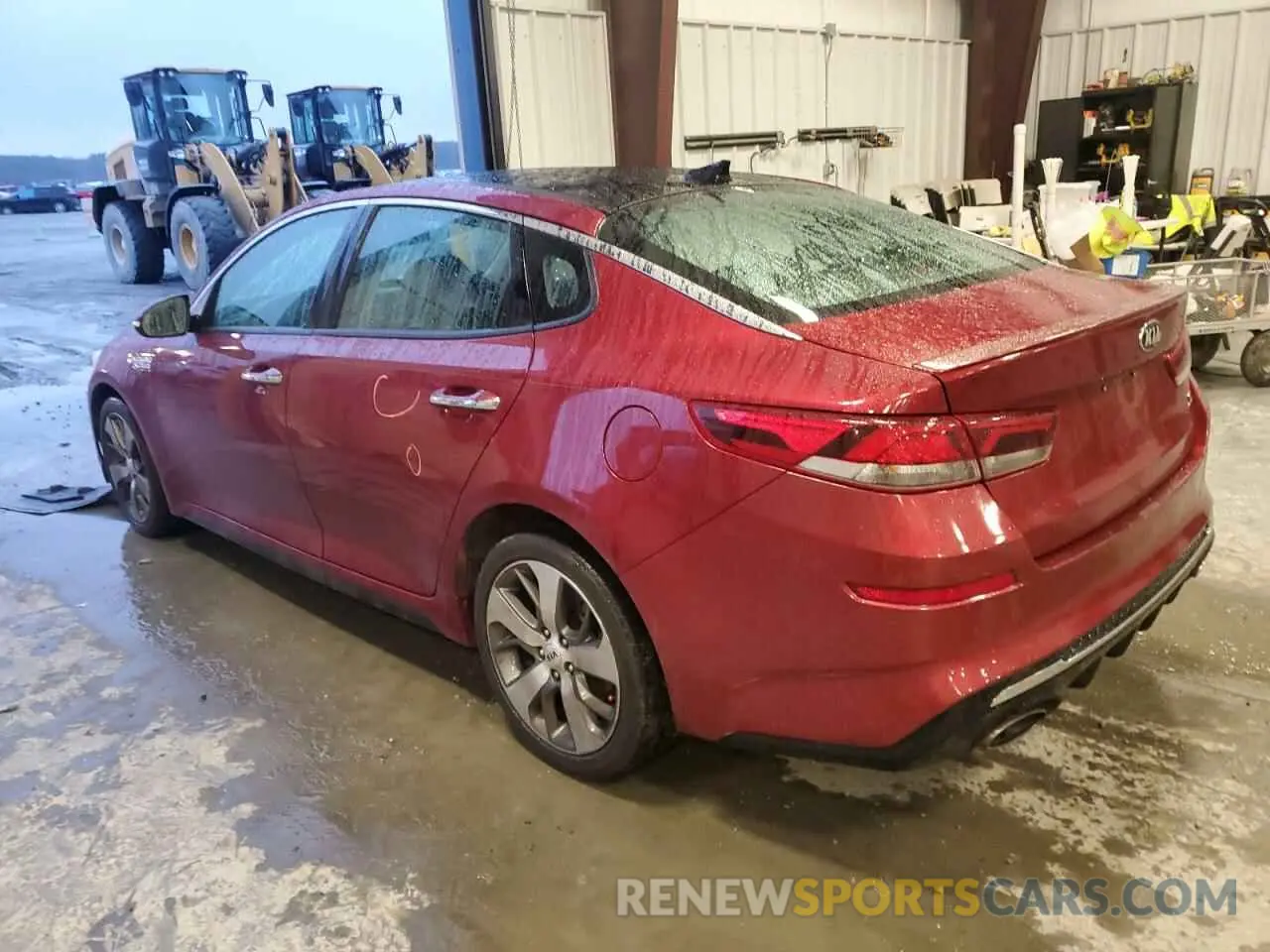 2 Photograph of a damaged car 5XXGT4L39KG372182 KIA OPTIMA 2019