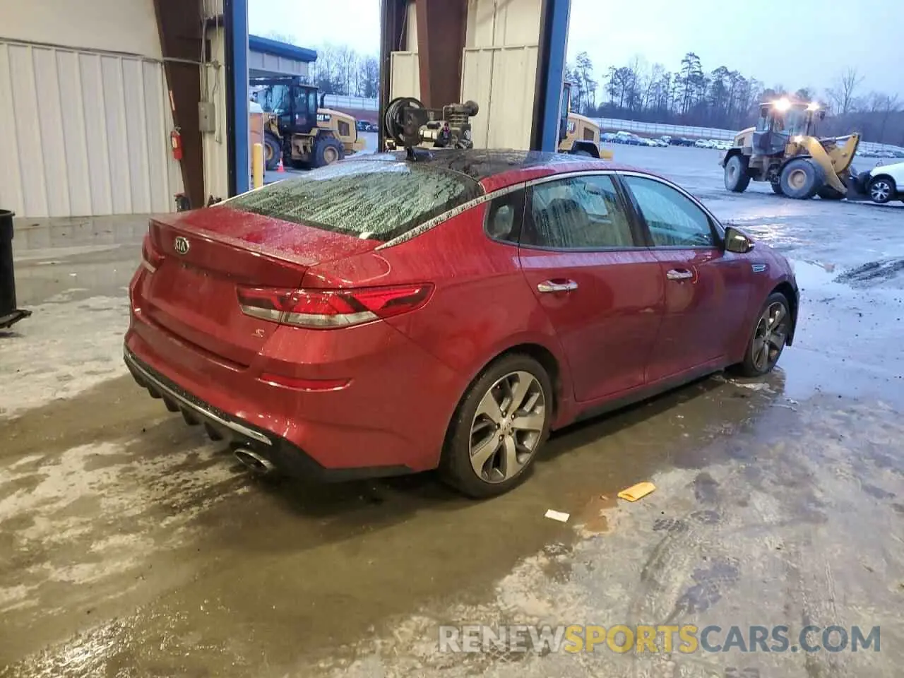 3 Photograph of a damaged car 5XXGT4L39KG372182 KIA OPTIMA 2019