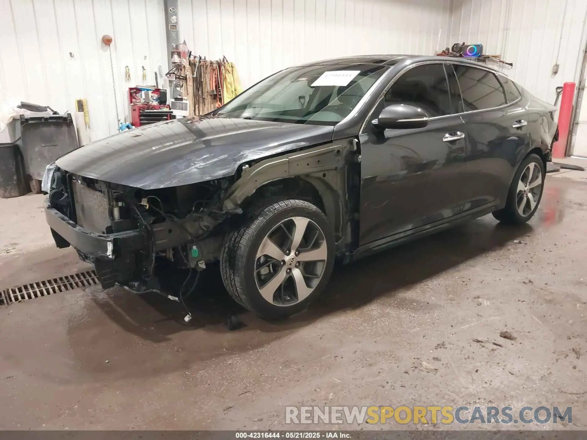 2 Фотография поврежденного автомобиля 5XXGT4L3XKG282555 KIA OPTIMA 2019