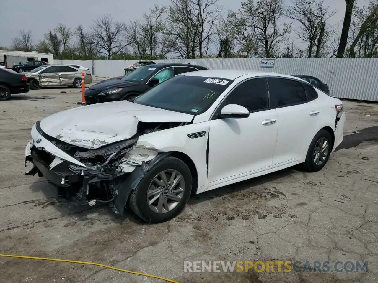 1 Фотография поврежденного автомобиля 5XXGT4L3XKG320057 KIA OPTIMA 2019