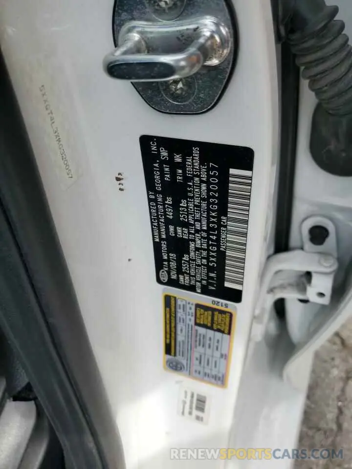 14 Фотография поврежденного автомобиля 5XXGT4L3XKG320057 KIA OPTIMA 2019