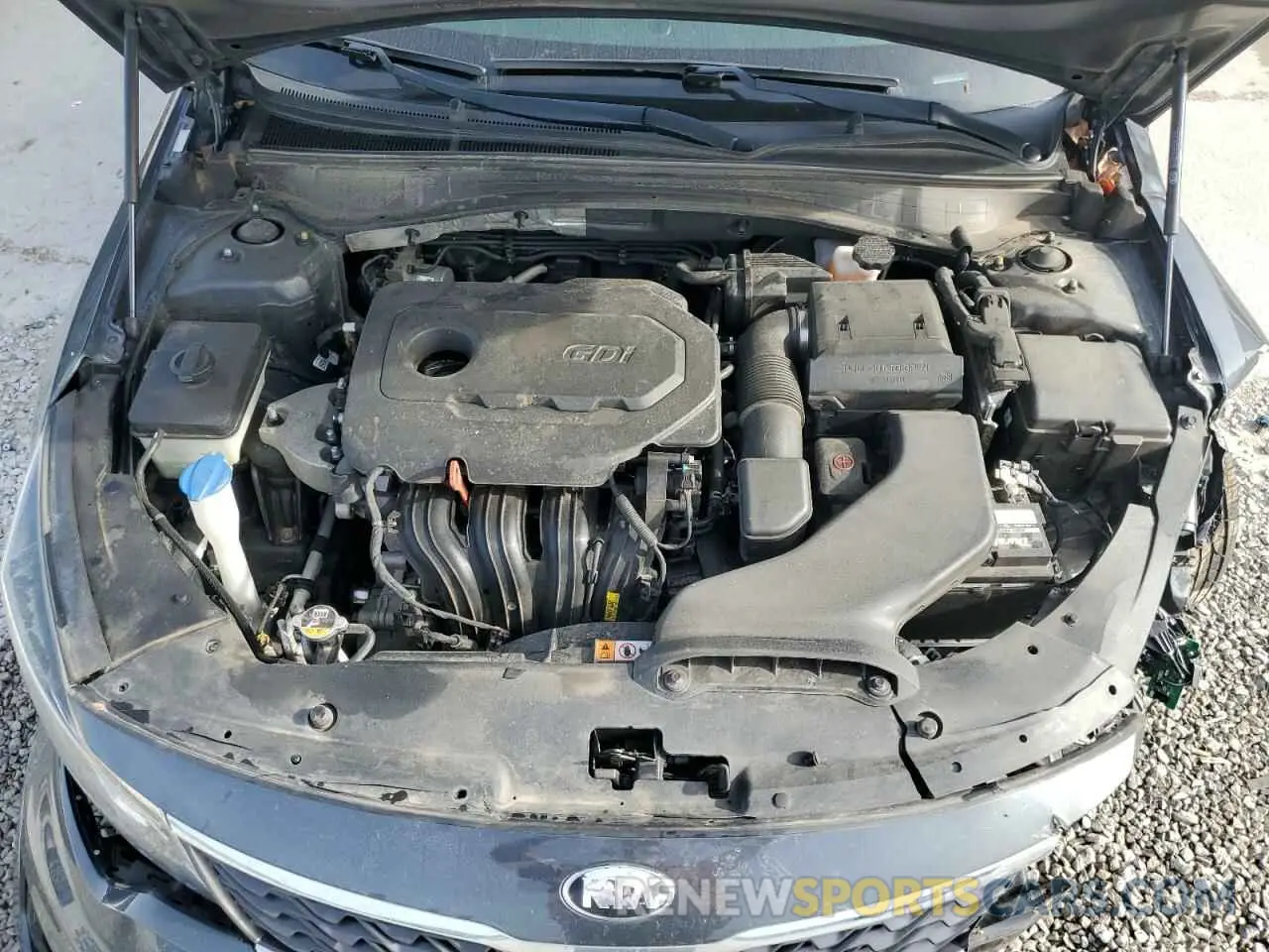 11 Фотография поврежденного автомобиля 5XXGT4L3XKG378380 KIA OPTIMA 2019
