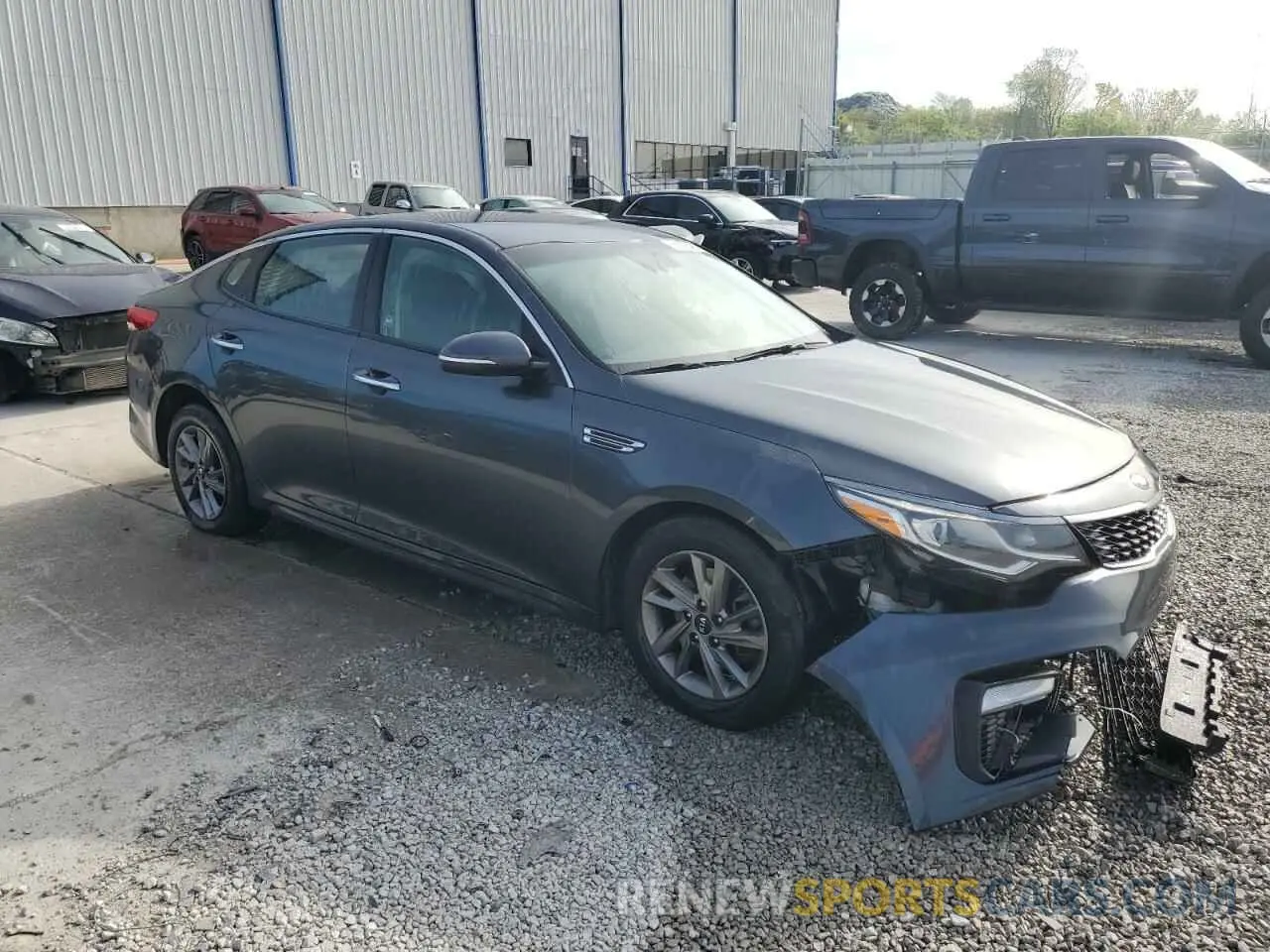 4 Фотография поврежденного автомобиля 5XXGT4L3XKG378380 KIA OPTIMA 2019