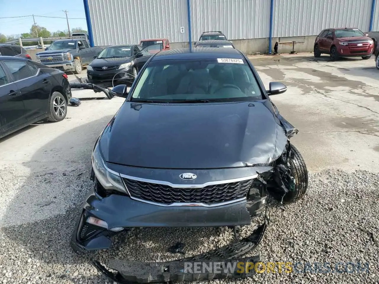 5 Фотография поврежденного автомобиля 5XXGT4L3XKG378380 KIA OPTIMA 2019