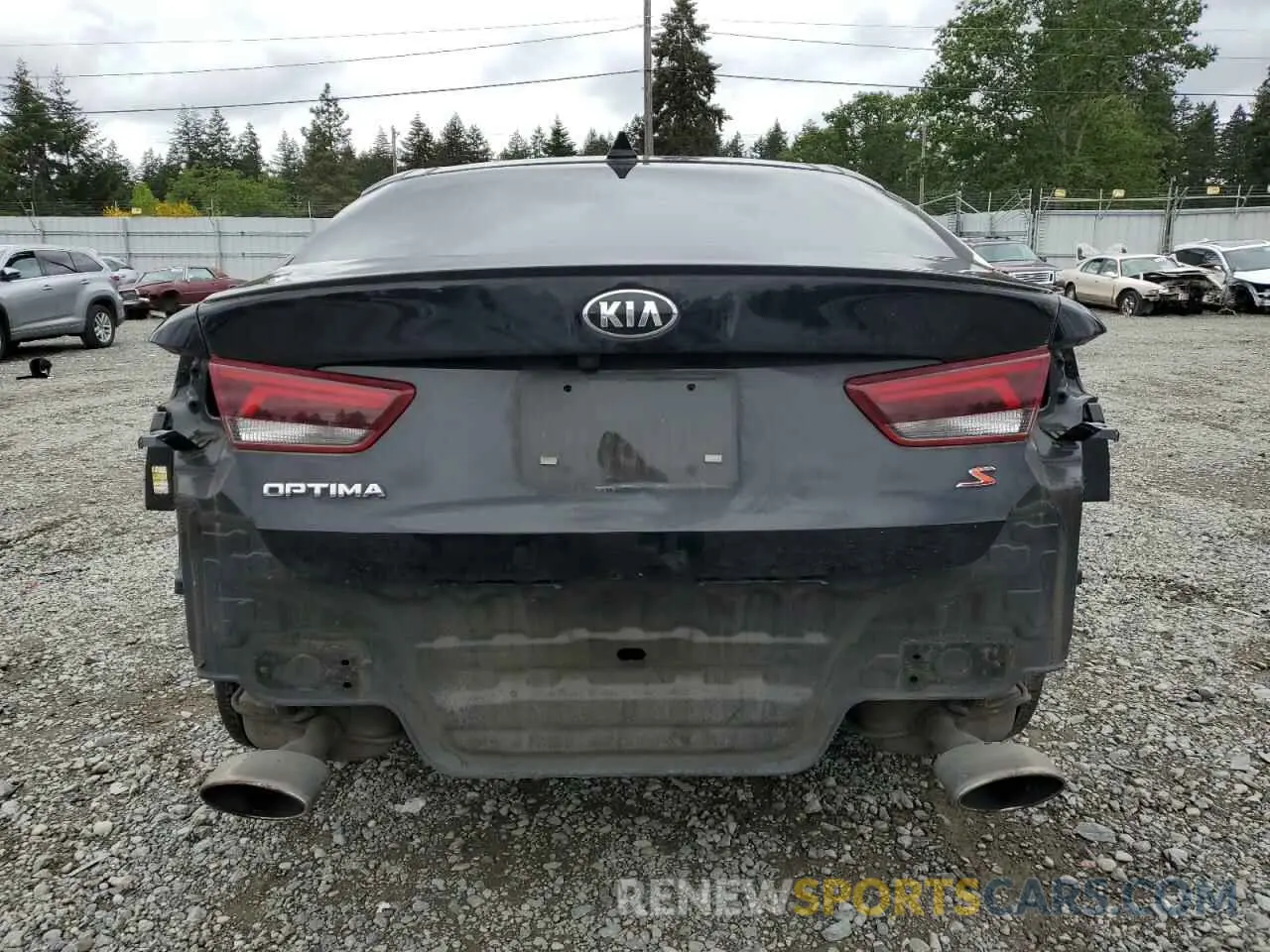 6 Photograph of a damaged car 5XXGT4L3XKG379089 KIA OPTIMA 2019