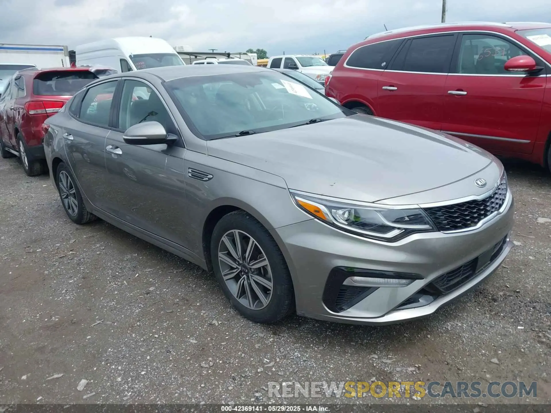 1 Photograph of a damaged car 5XXGU4L13KG286099 KIA OPTIMA 2019