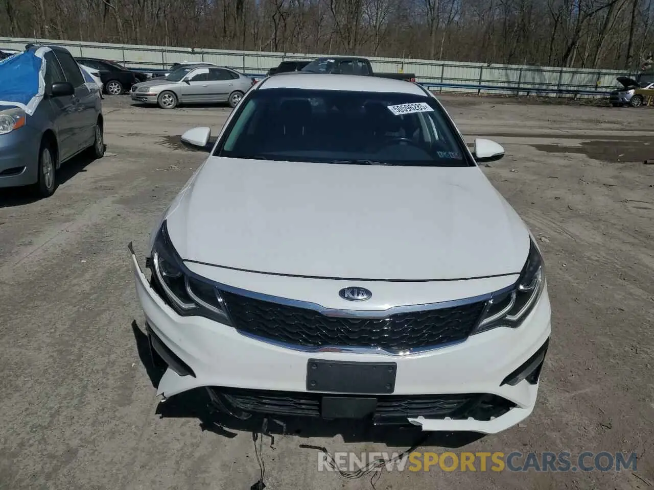 5 Photograph of a damaged car 5XXGU4L14KG328179 KIA OPTIMA 2019
