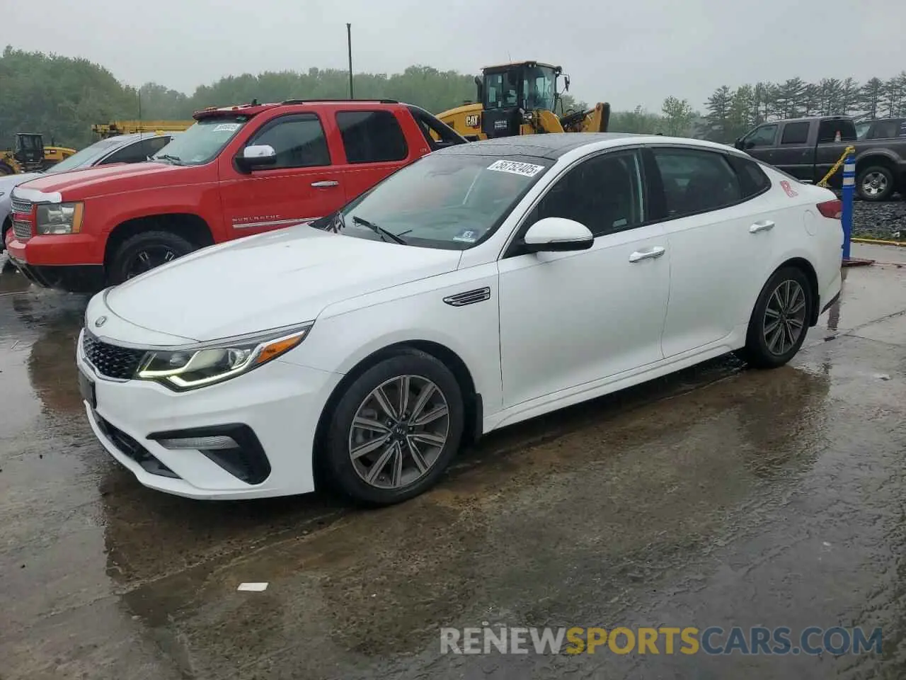 1 Photograph of a damaged car 5XXGU4L15KG330510 KIA OPTIMA 2019