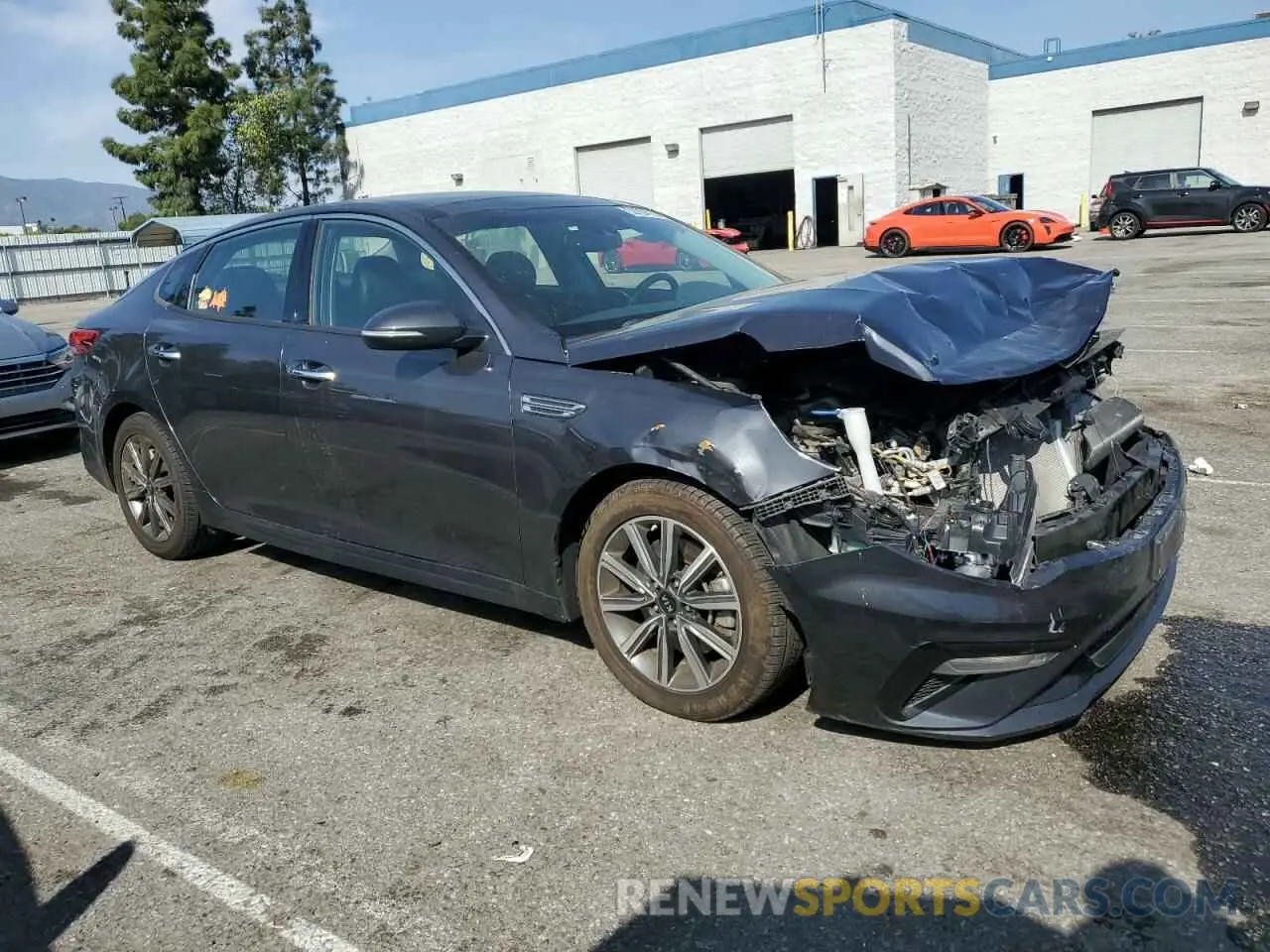 4 Photograph of a damaged car 5XXGU4L16KG307172 KIA OPTIMA 2019