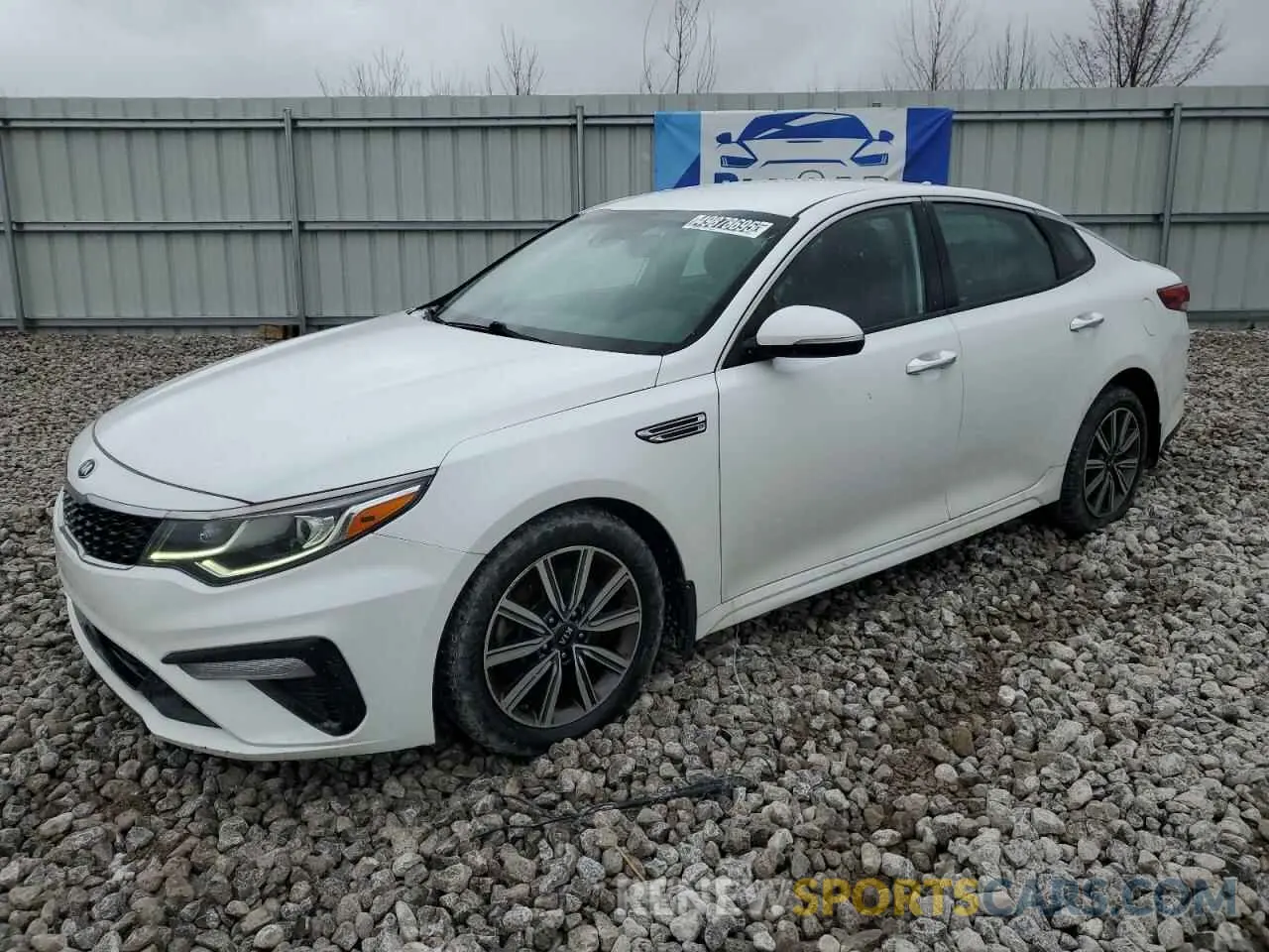 1 Photograph of a damaged car 5XXGU4L17KG315670 KIA OPTIMA 2019