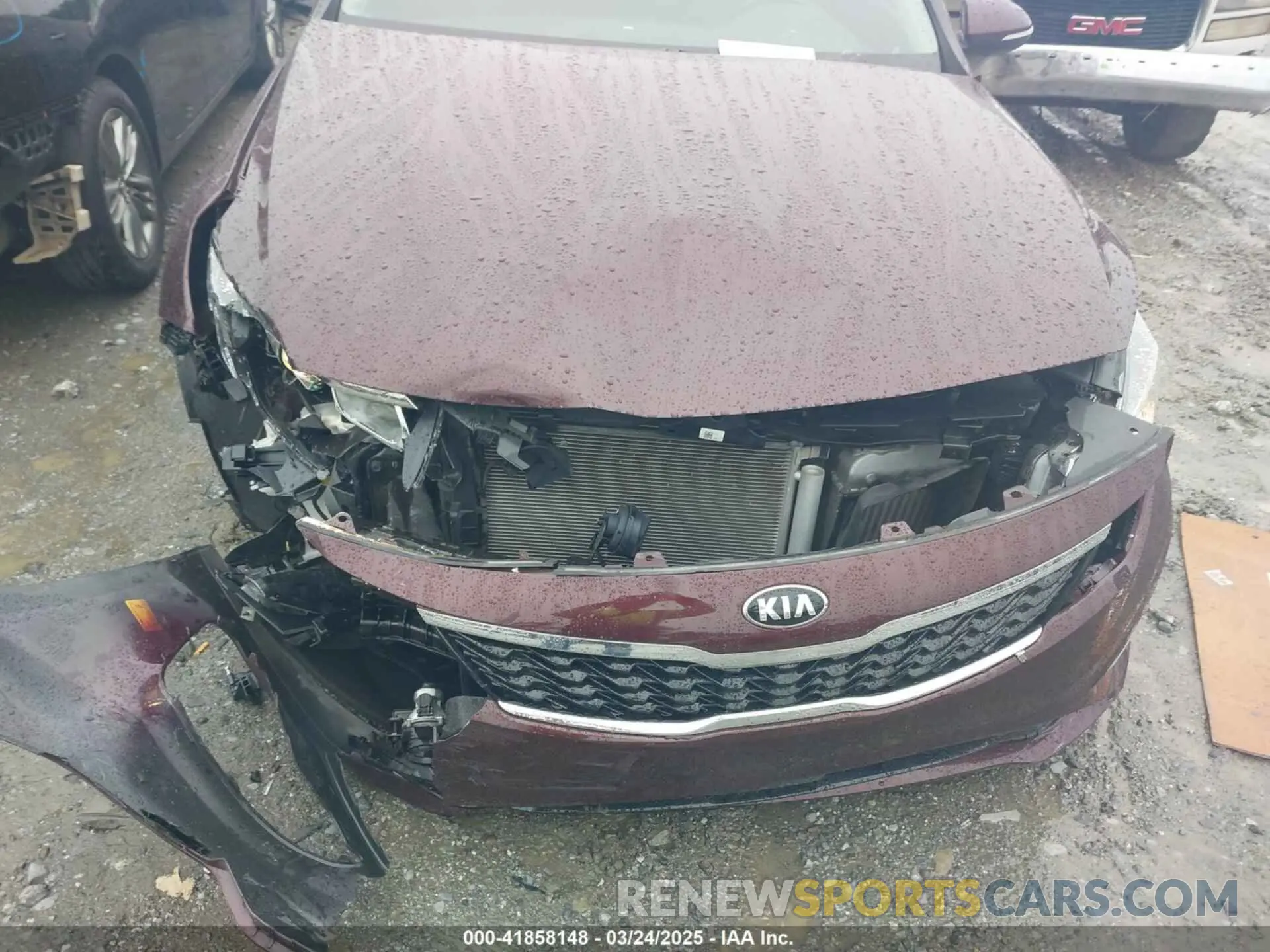 6 Photograph of a damaged car 5XXGU4L17KG327897 KIA OPTIMA 2019