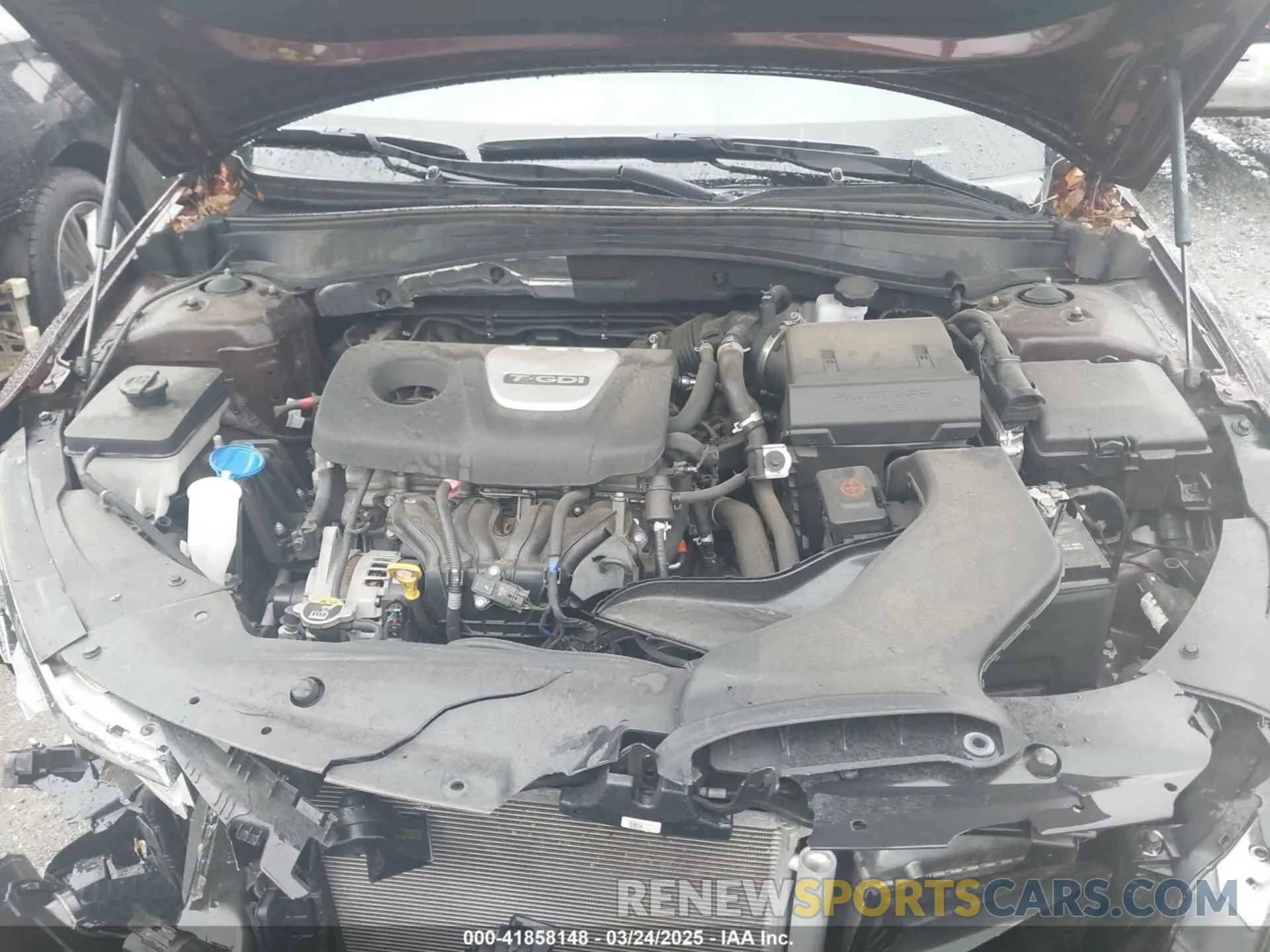 9 Photograph of a damaged car 5XXGU4L17KG327897 KIA OPTIMA 2019